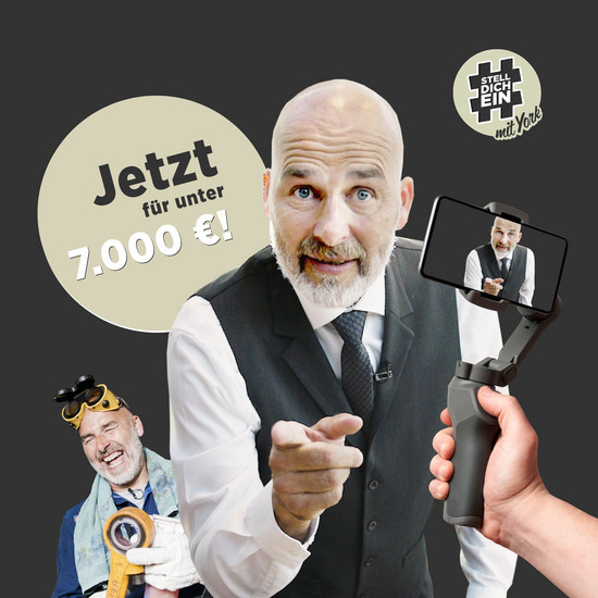 Recruiting mit Video-Content York Lange bei der Arbeit in seinem Format #Stelldichein mit York