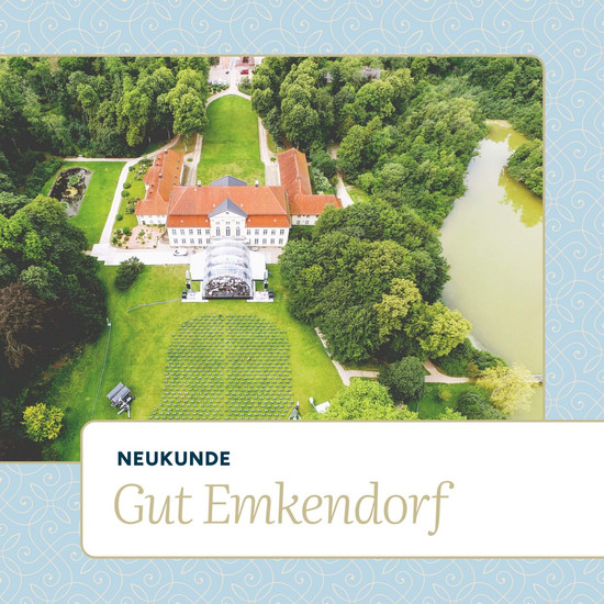 Repräsentative Aufgabe Luftaufnahme Gut Emkendorf