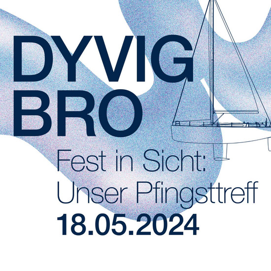 Segelevent in der Dyvig-Bucht Flyer von Dyvig Bro Pfingsttreff
