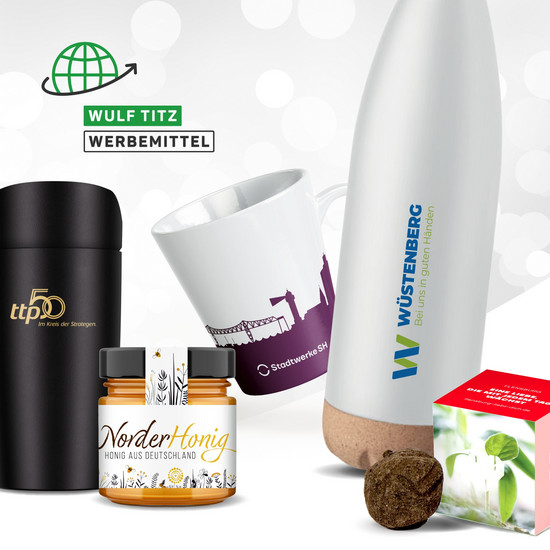 Giveaways und Präsente von Wulf Titz Werbemittel Werbeartikel von Wulf Titz