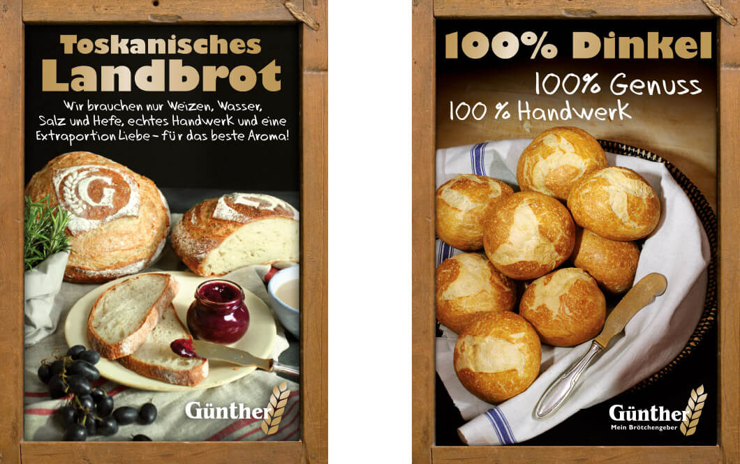 guenther-16.jpg Zwei Werbeplakate von Bäckerei Günther