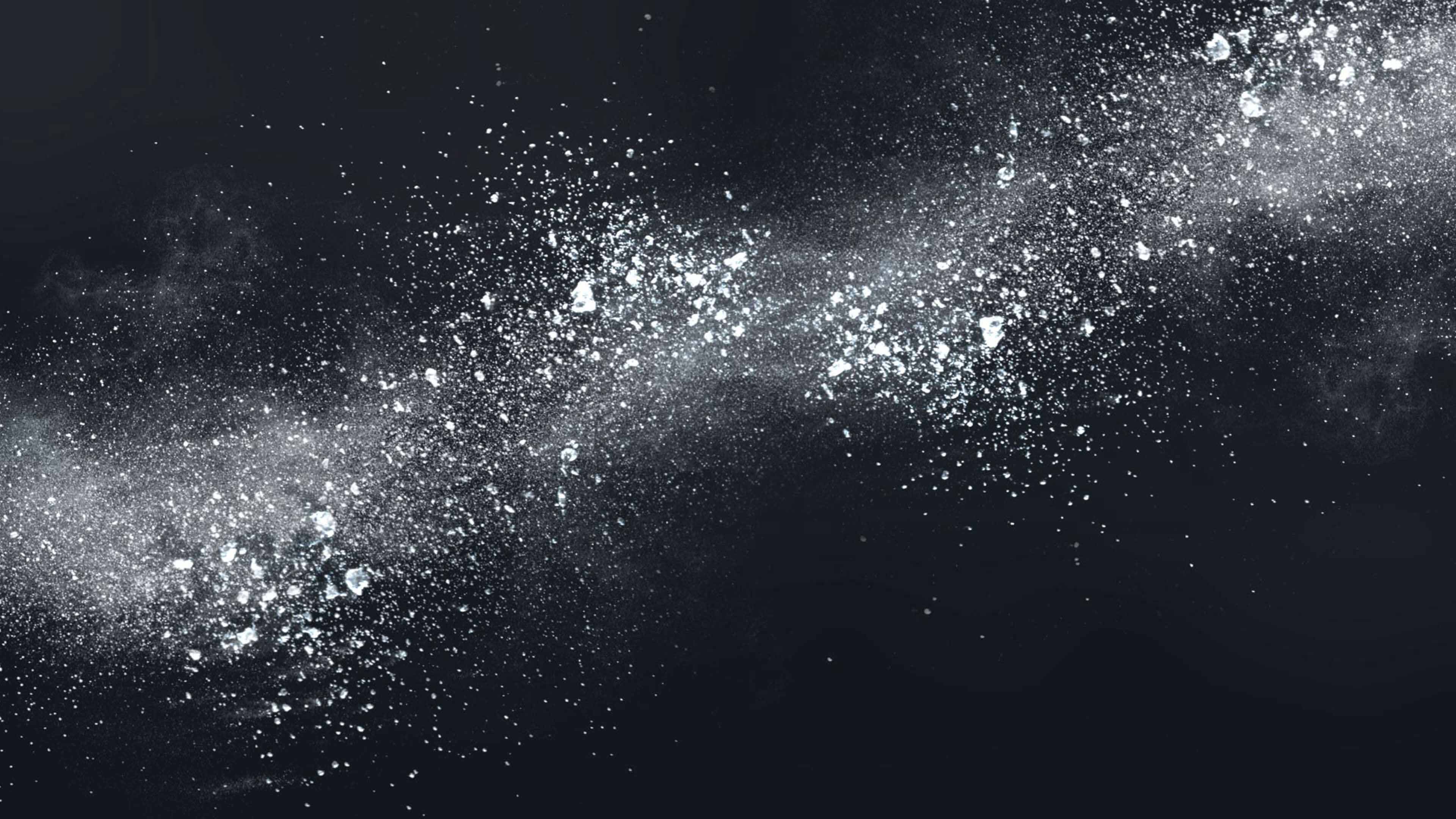 Graues explodierendes Material