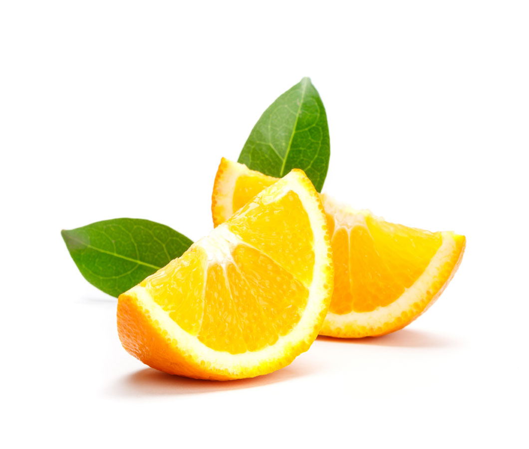 glucozero-05.jpg Zwei Orangenschreiben mit grünem Blatt