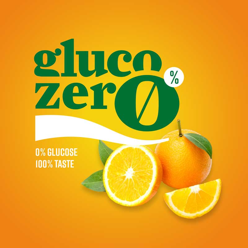 Erfrischend Werbung mit Orangen von Glucozero