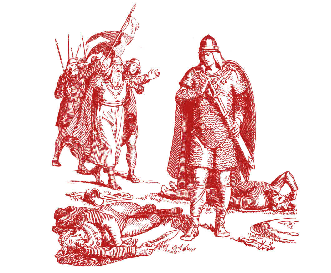 OSFS-15.jpg Rote Zeichnung von Wikingern