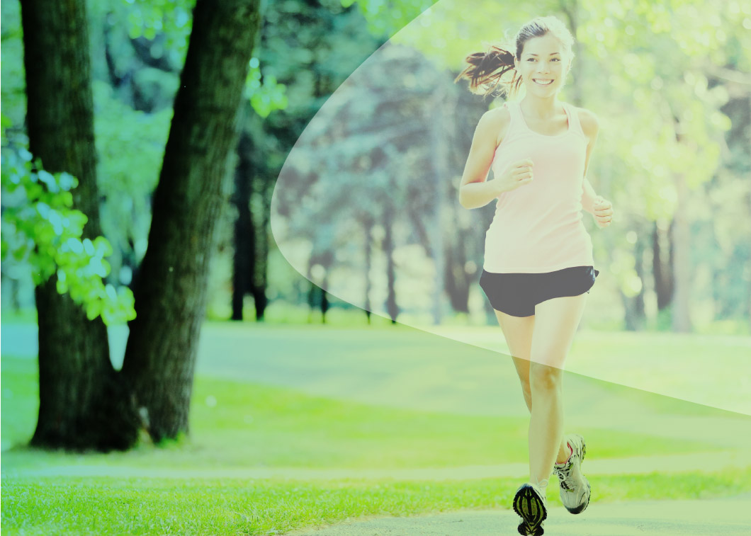 kiwog-06.jpg Joggende Frau im Park