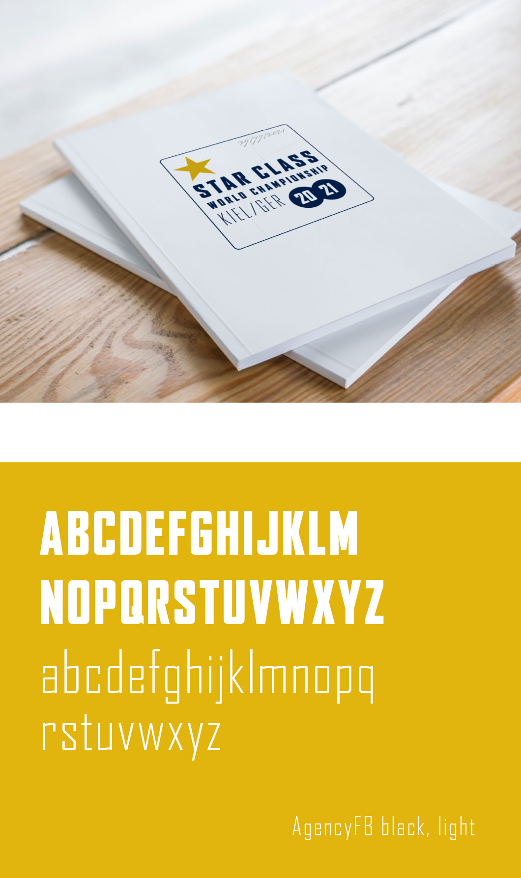 kyc-06.jpg Zwei weiße Hefte auf Holztisch