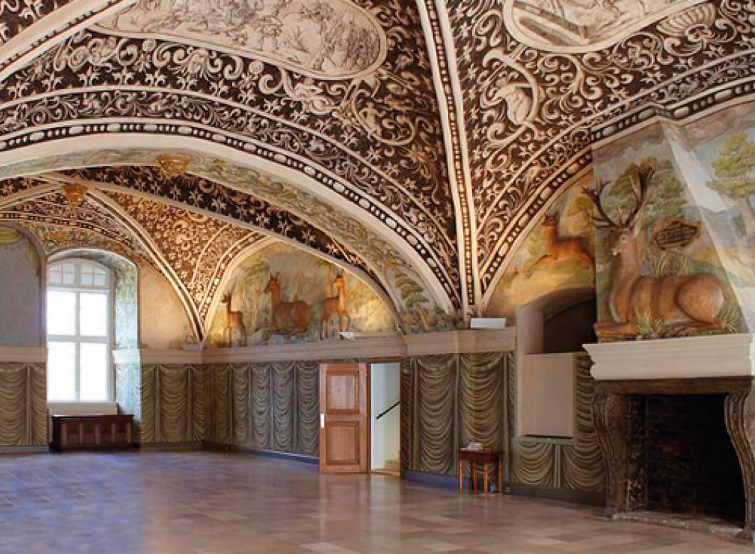 landesmuseen-sh-10.jpg Raum mit Wandmalereien