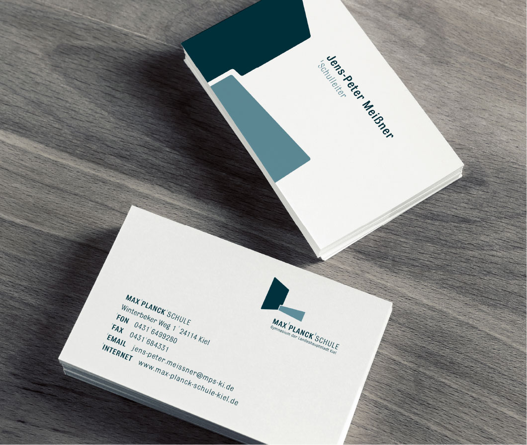 Visitenkarte der Max Planck Schule