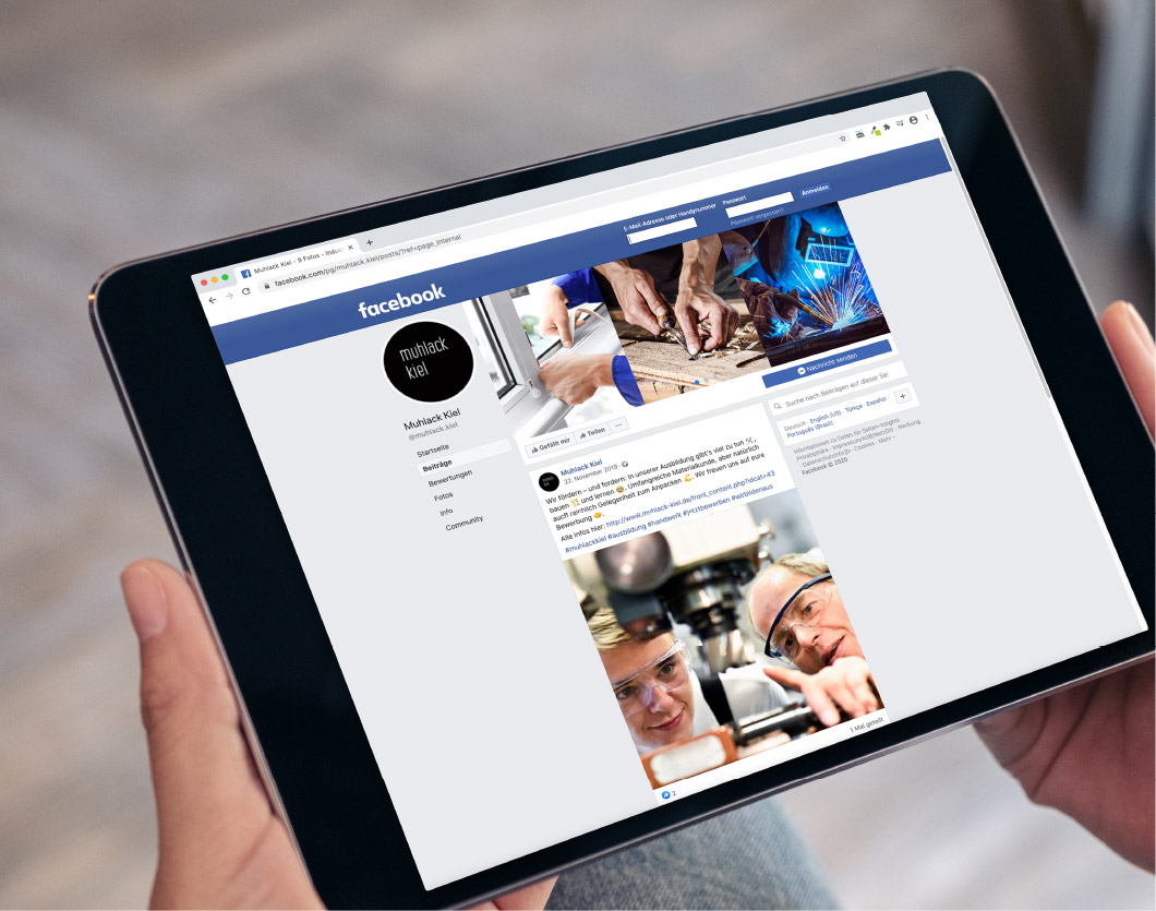 muhlack-06.jpg Facebookseite von Muhlack auf Ipad