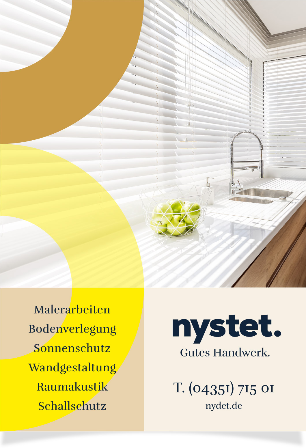 Küchenzeile aus Holz