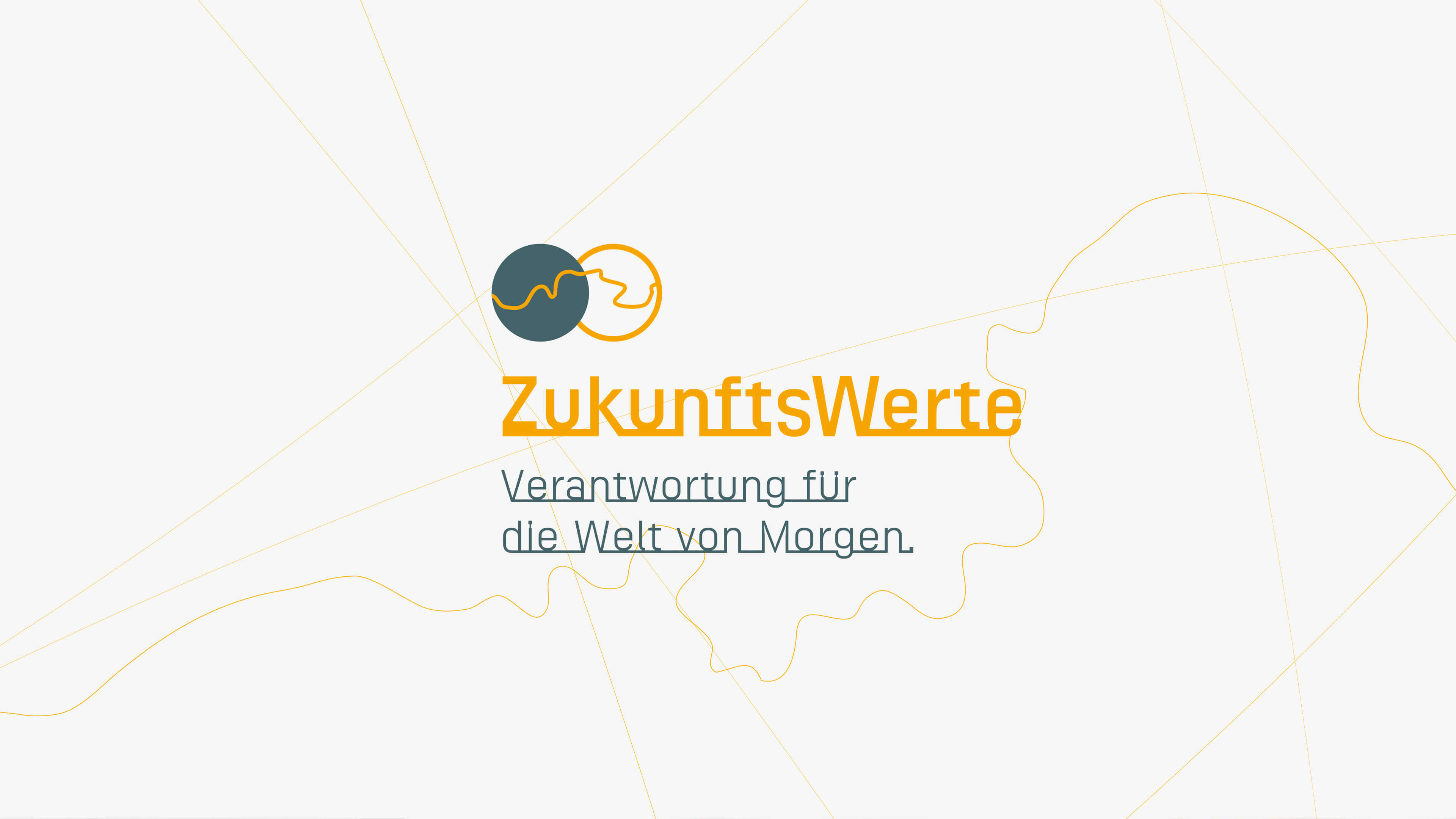 Orangene Schrift mit weißem Hintergrund