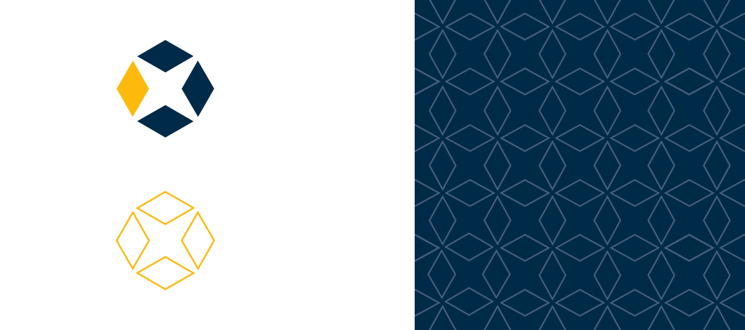 Firmenlogo von Semiquarz in blau weiß gelb