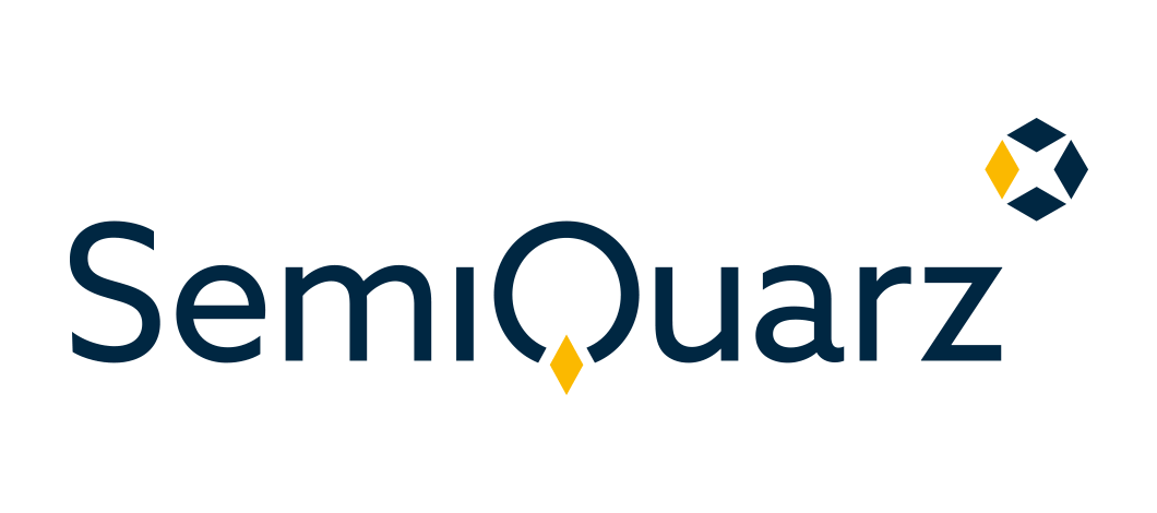 Blaues logo von SemiQuarz