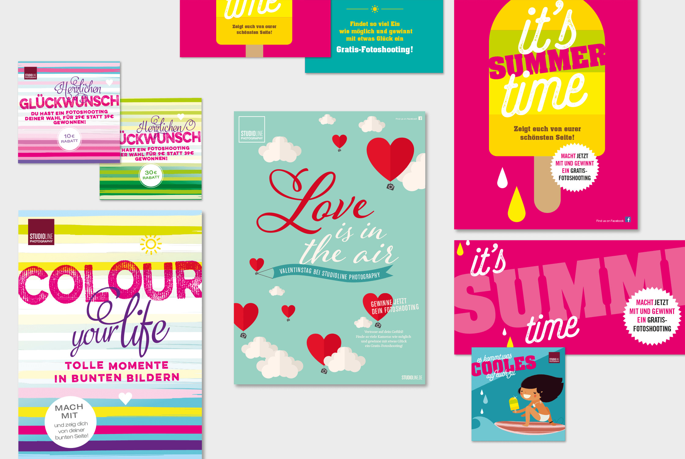 Gelbes Eis mit pinken Hintergrund