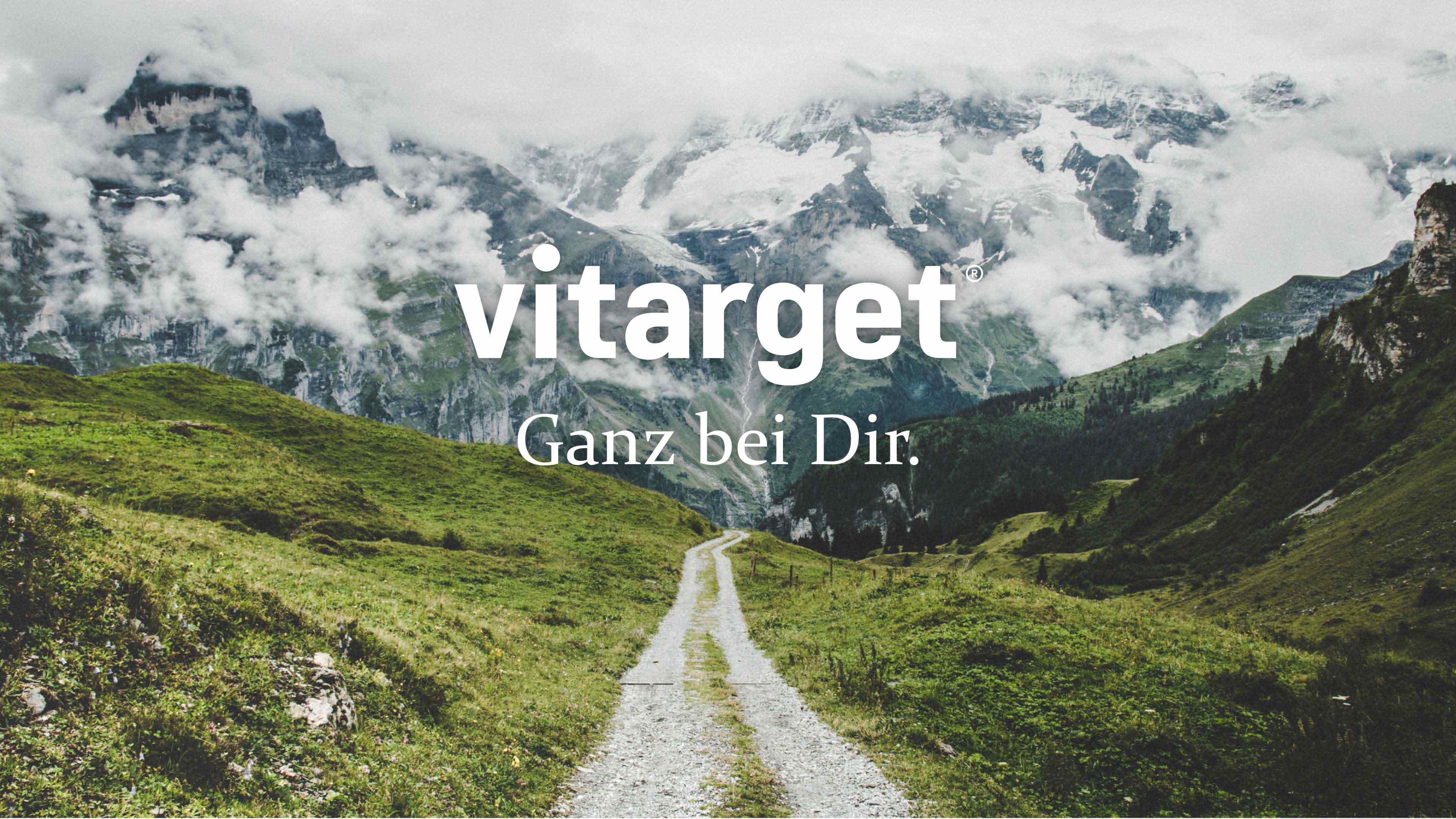 Wanderweg durch die Alpen