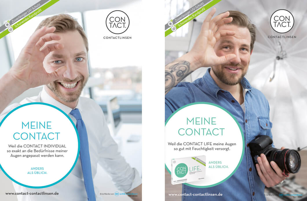 Mann mit Kamera in der Hand