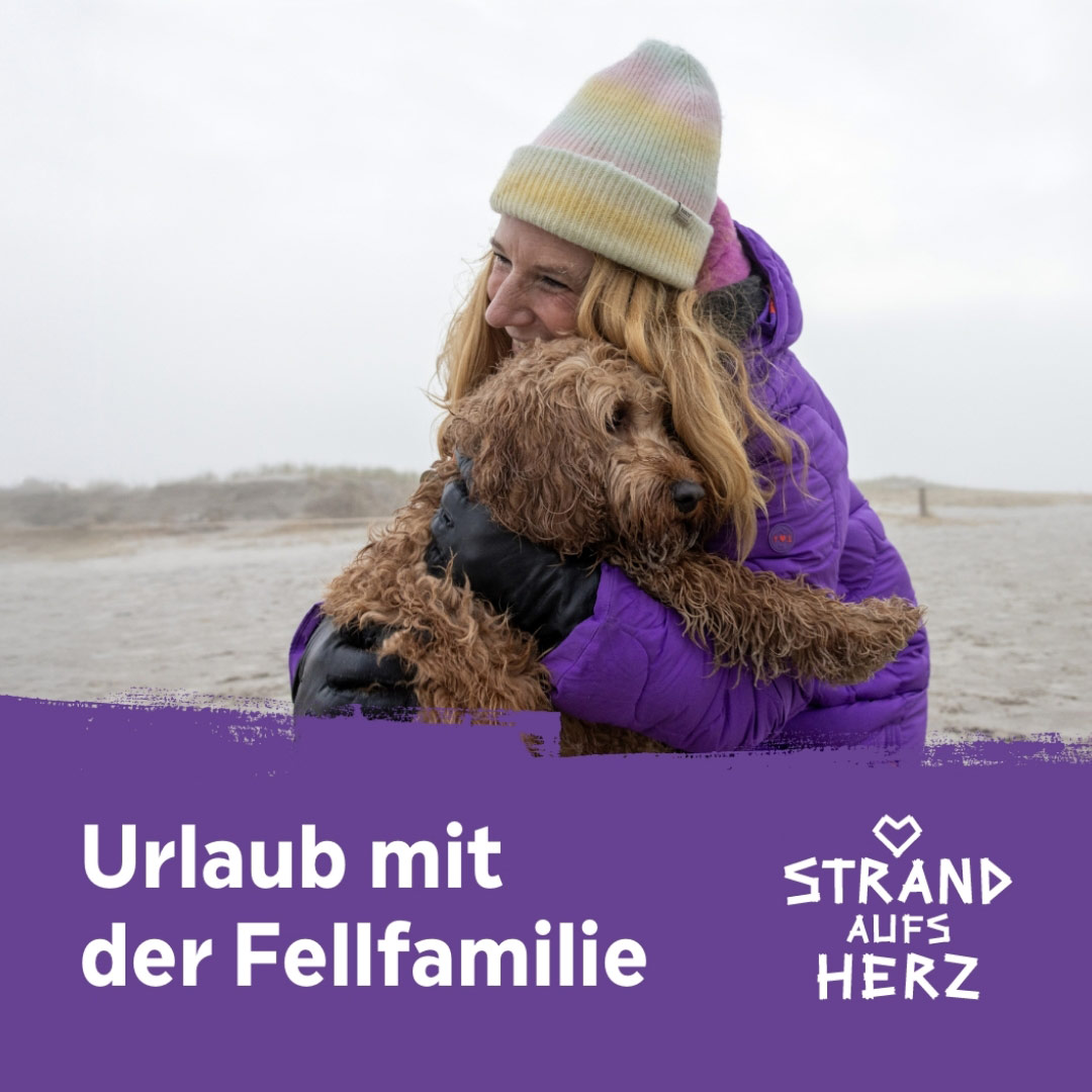 Frau mit Hund