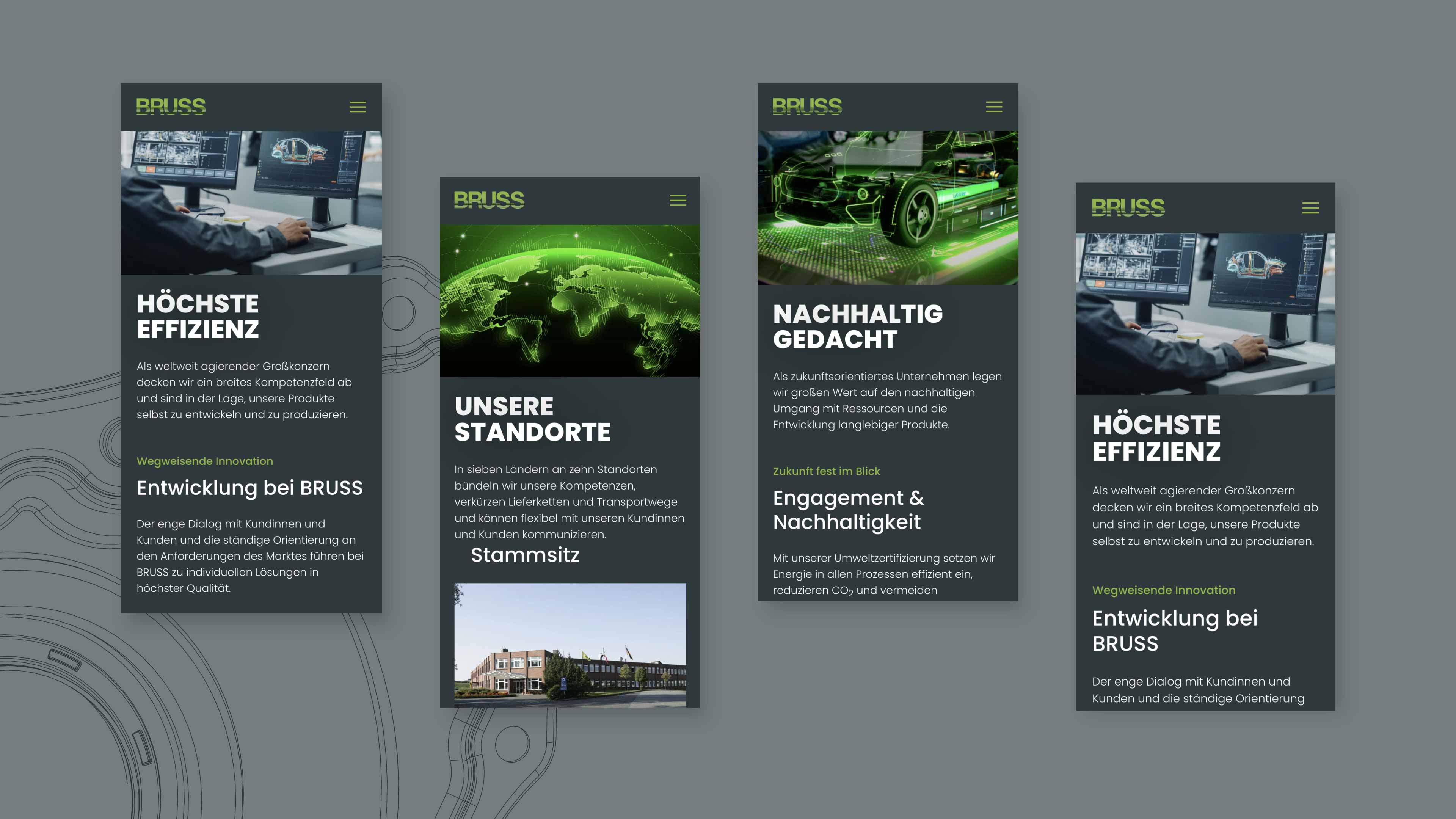 h2_bruss_slider_03.jpg 4 Verschiedene Ansichten von Bruss Unterseiten in der Mobilansicht