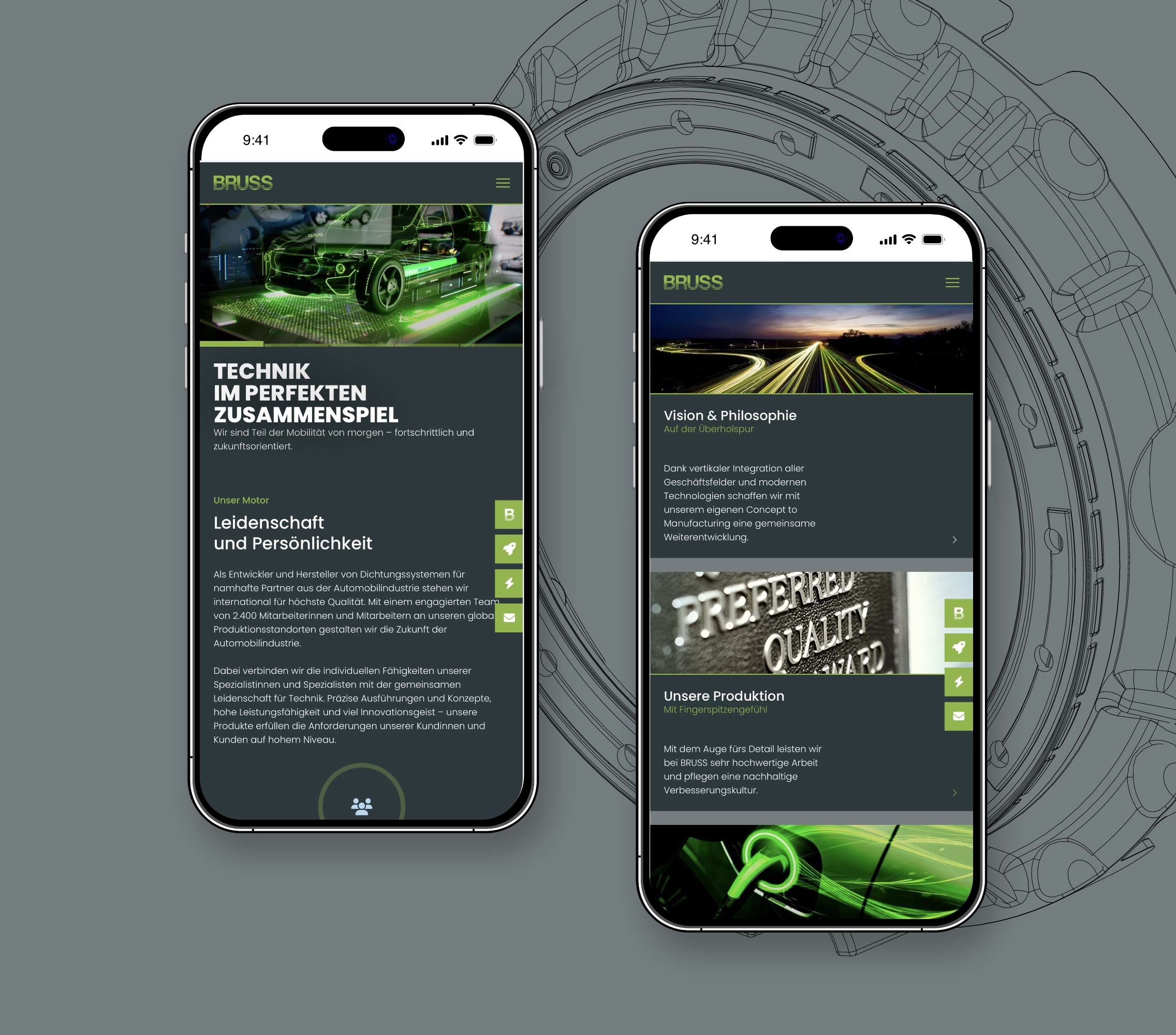 h2_bruss_teaser_03.jpg Die Webseite von Bruss auf zwei Smartphones