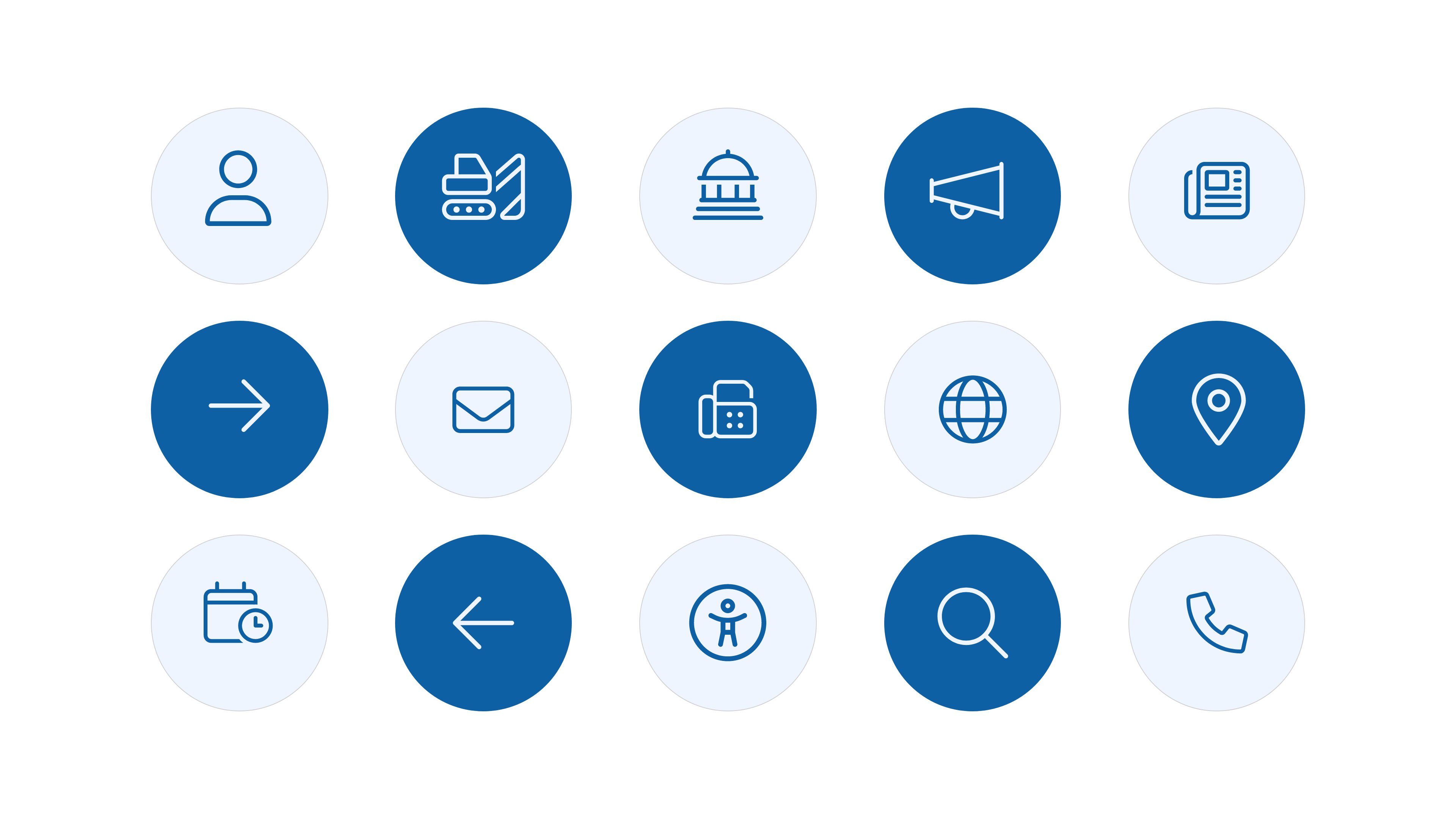 h2_amts_slider_02.jpg Verschiedene auf der Webseite verwendete Icons in weiß und blau.