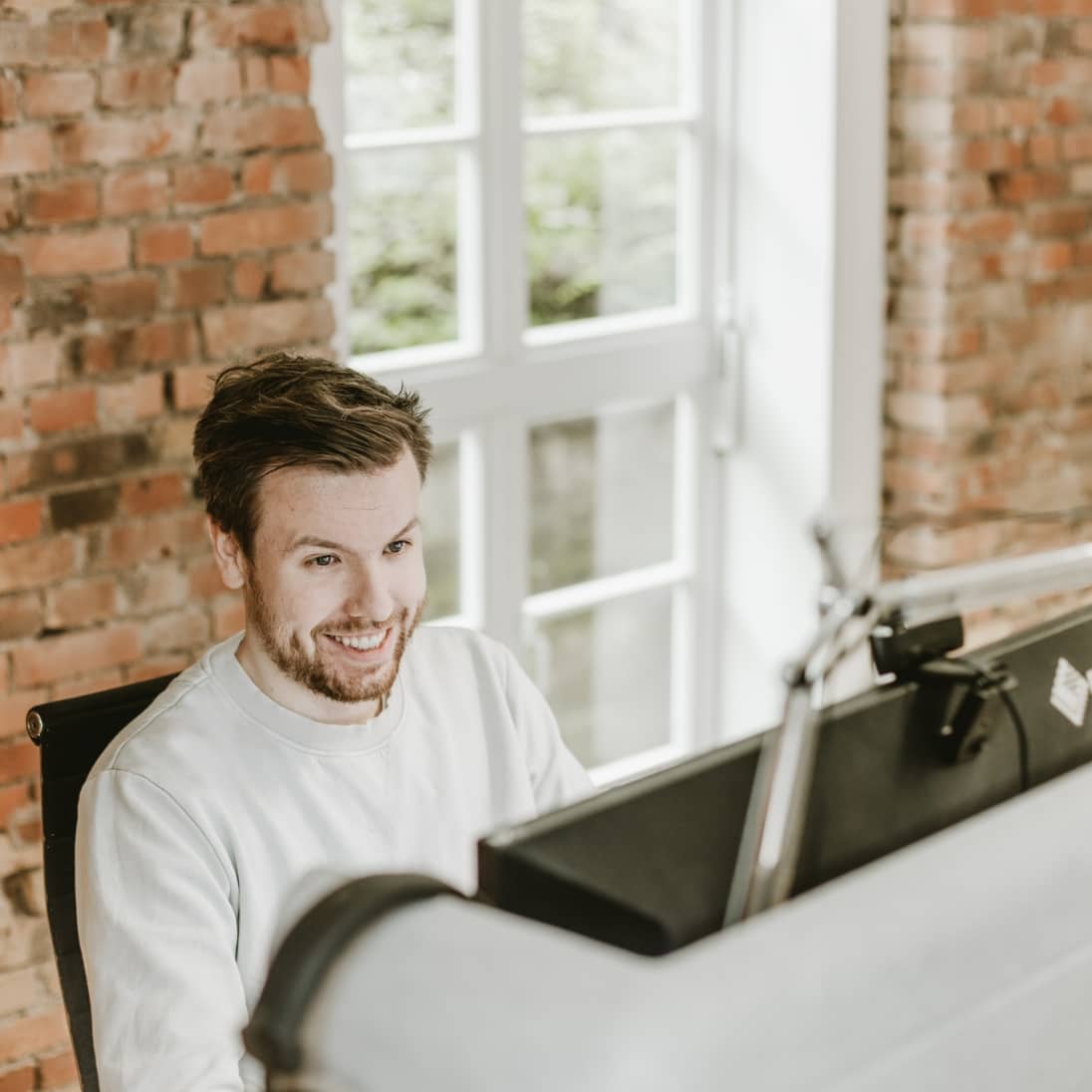 Foto unseres Teamleiters der Programmierung