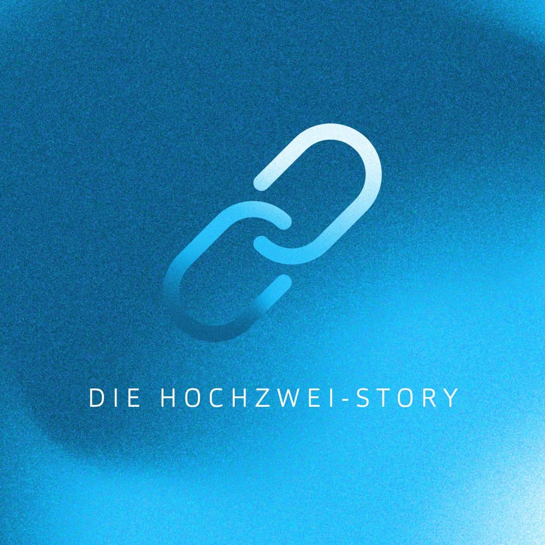 Linkgrafik in Hochzwei-Blau zur Gründungsstory