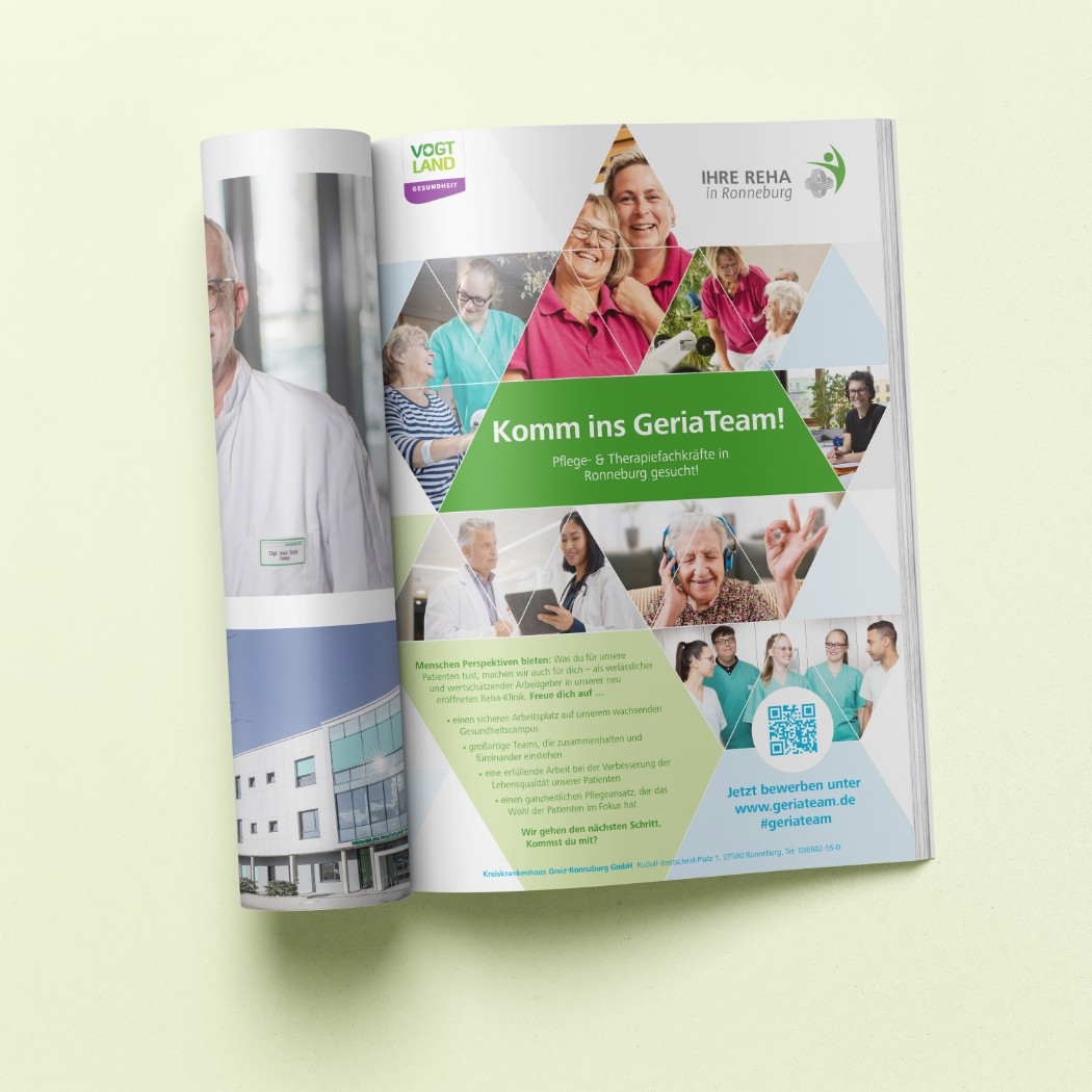 Magazin des GeriaTeams