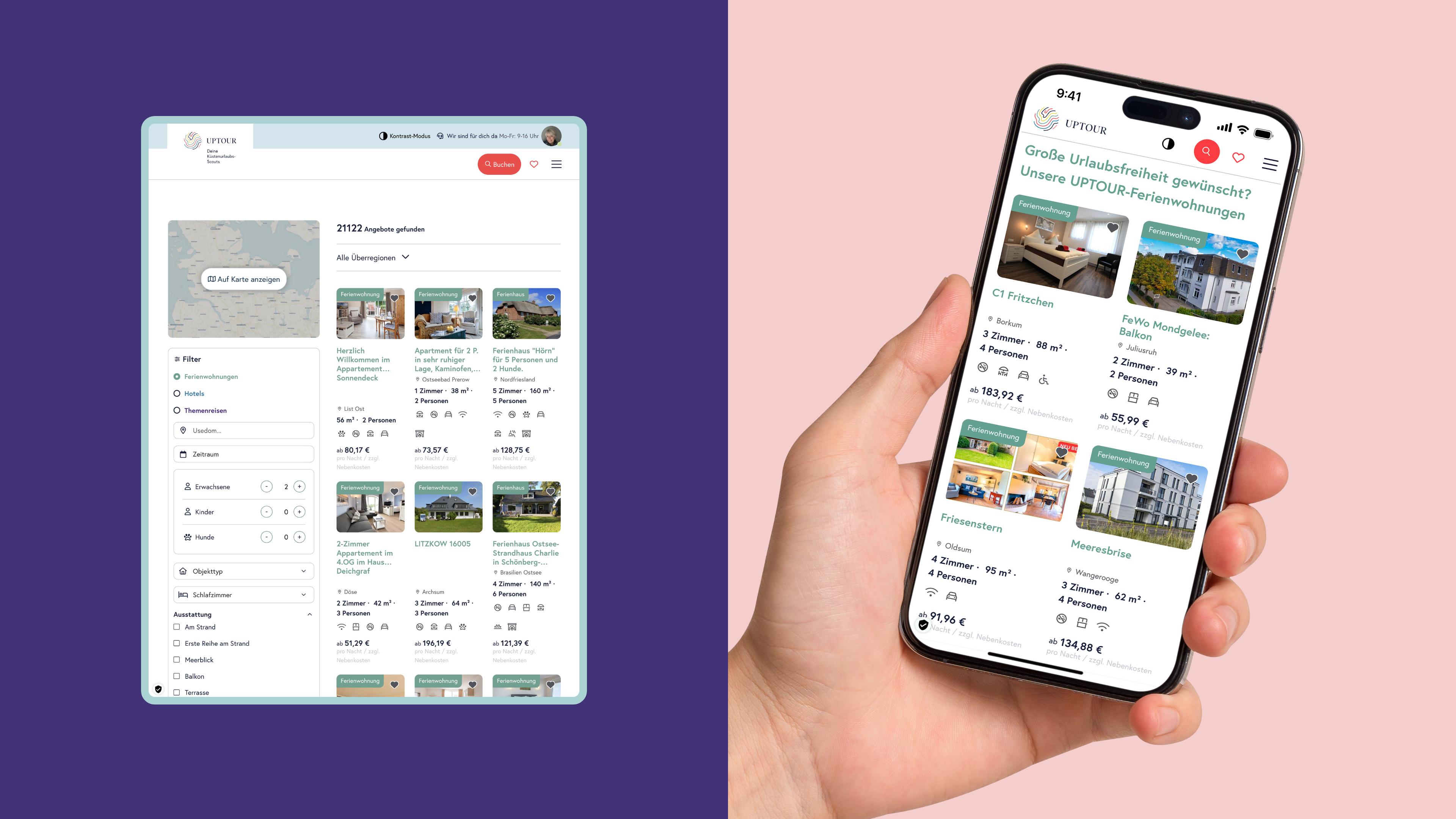 h2_upt_slider_03.jpg Zweigeteile Grafik Tablet Ansicht und Smartphone Ansicht der Uptour Seite.