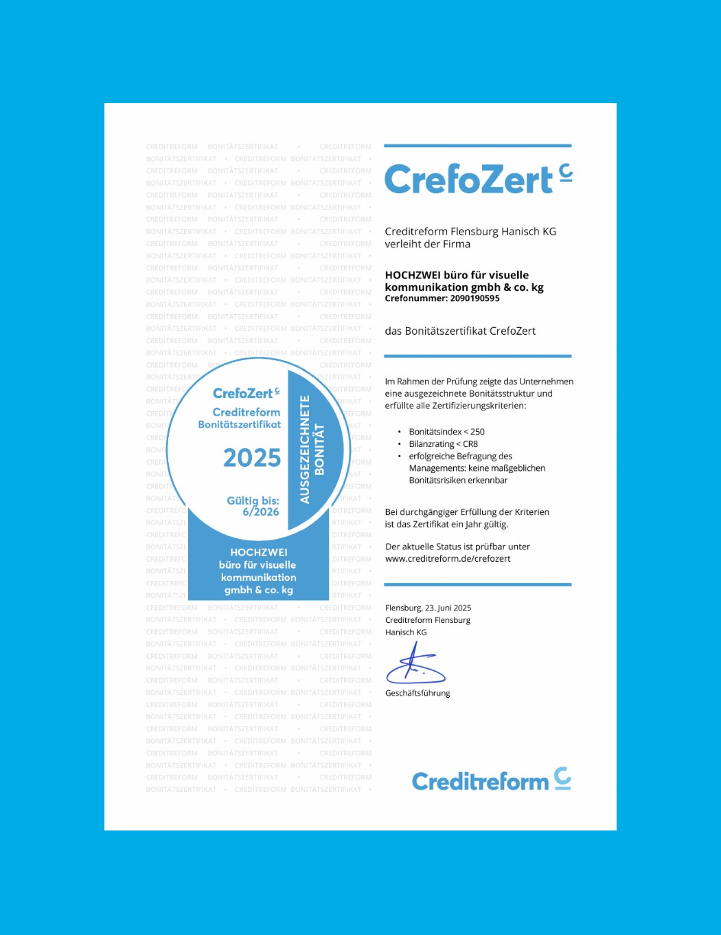 h2_crefozert_teaser_03.jpg Bonitätszertifikat CrefoZert DIN A4 Seite