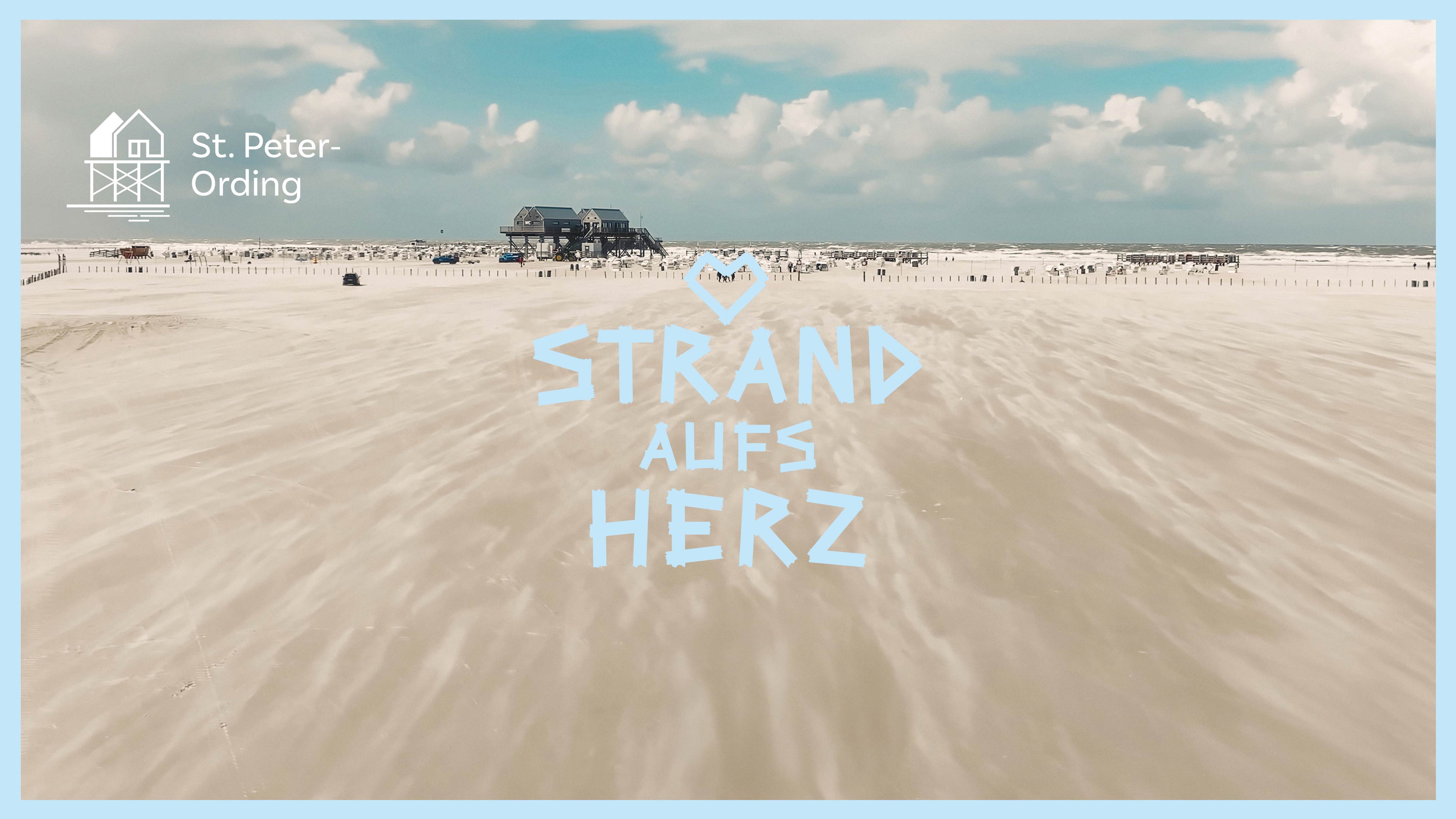 Der weite Strand von St. Peter-Ording