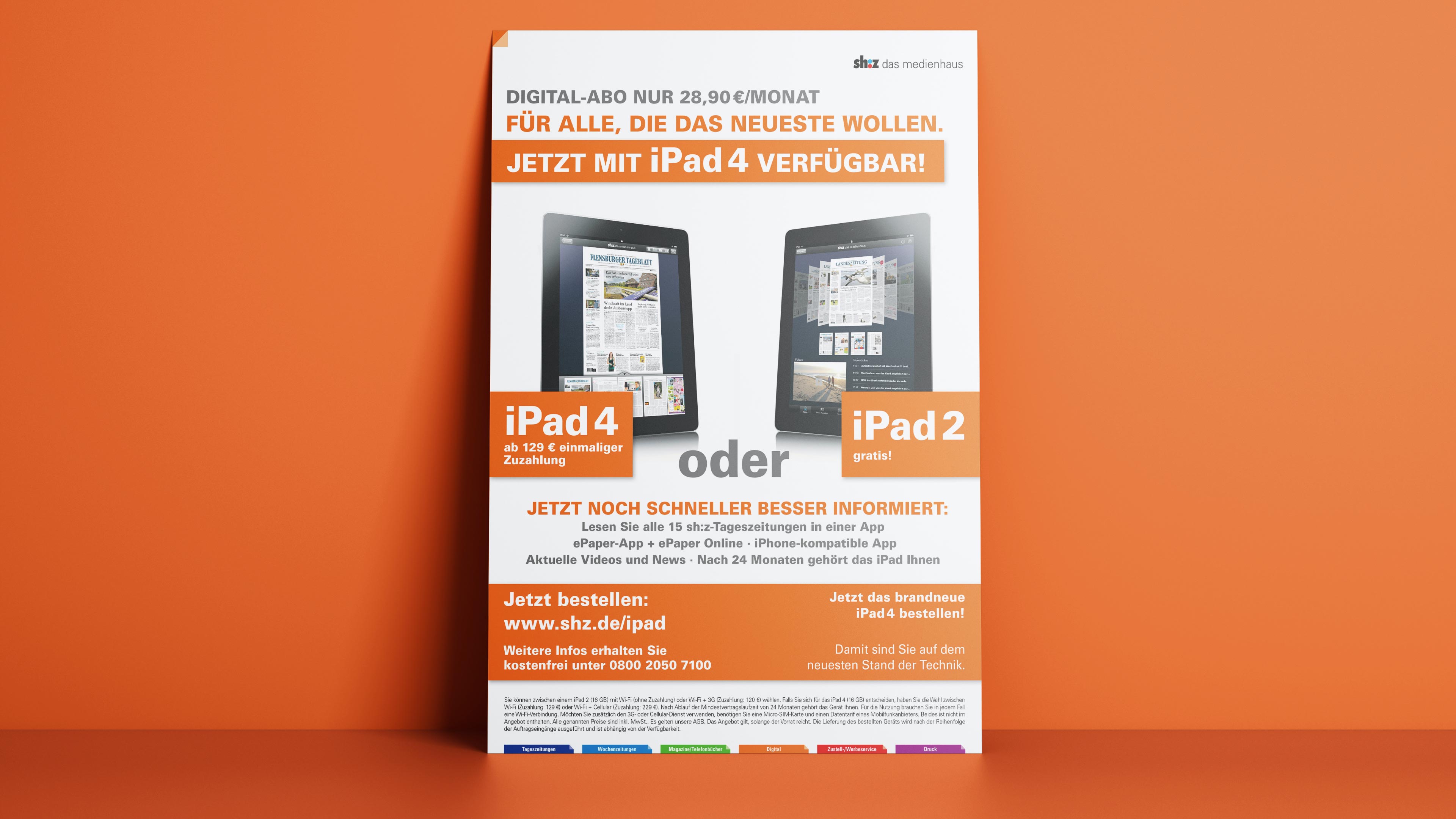 hochzwei_shz_slider_01.jpg Digitale Abo Werbung für die shz