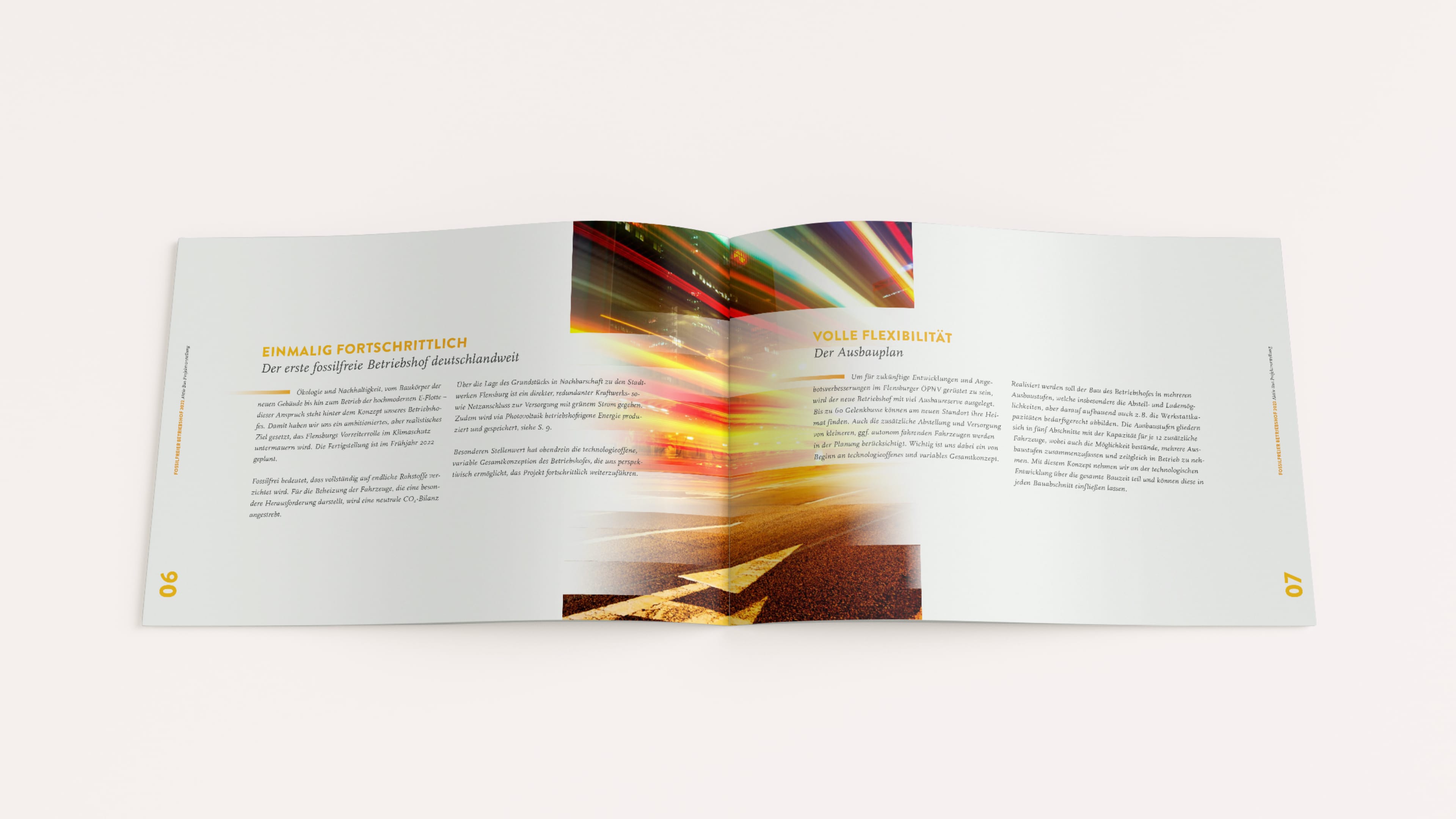 hochzwei_abfl_slider_02.jpg Aufgeschlagene Broschüre für AktivBus über den geplanten Betriebshof