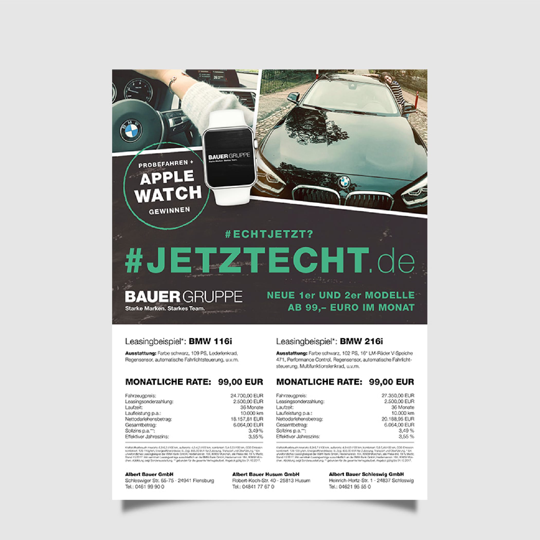 hochzwei_abau_teaser_04.jpg Leasingangebot für zwei BMW-Modelle mit Foto, Infos und Preis mit türkisem Titel Jetzt Echt