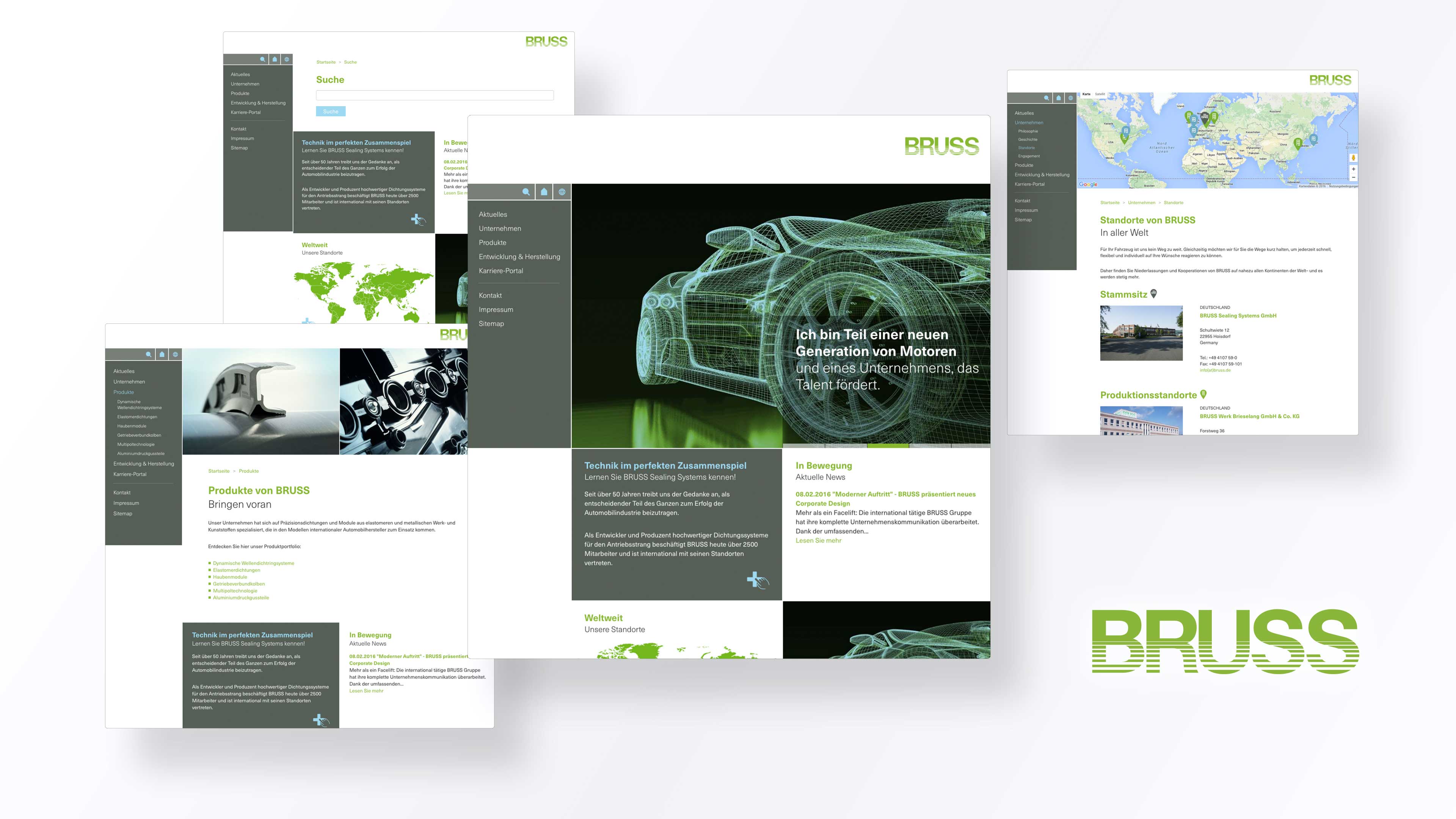 hochzwei_gbru_slider_02.jpg Collage mehrerer Screenshots der Website bruss.de