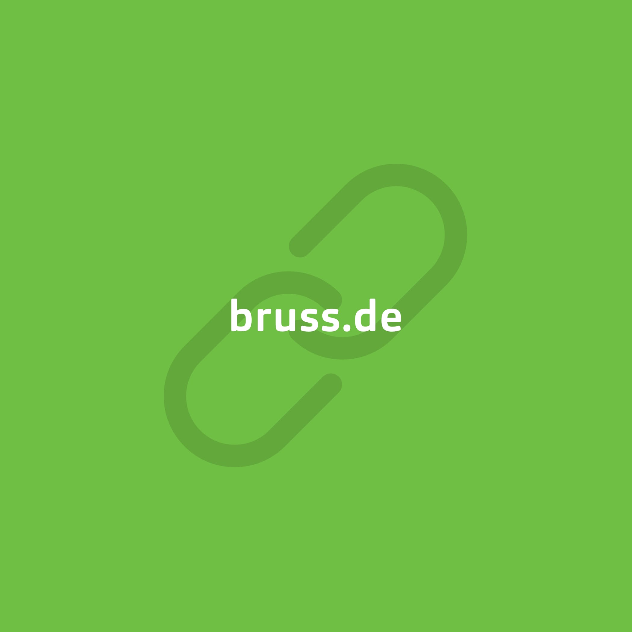 hochzwei_gbru_teaser_08.jpg Weiße URL bruss.de auf grünem Hintergrund