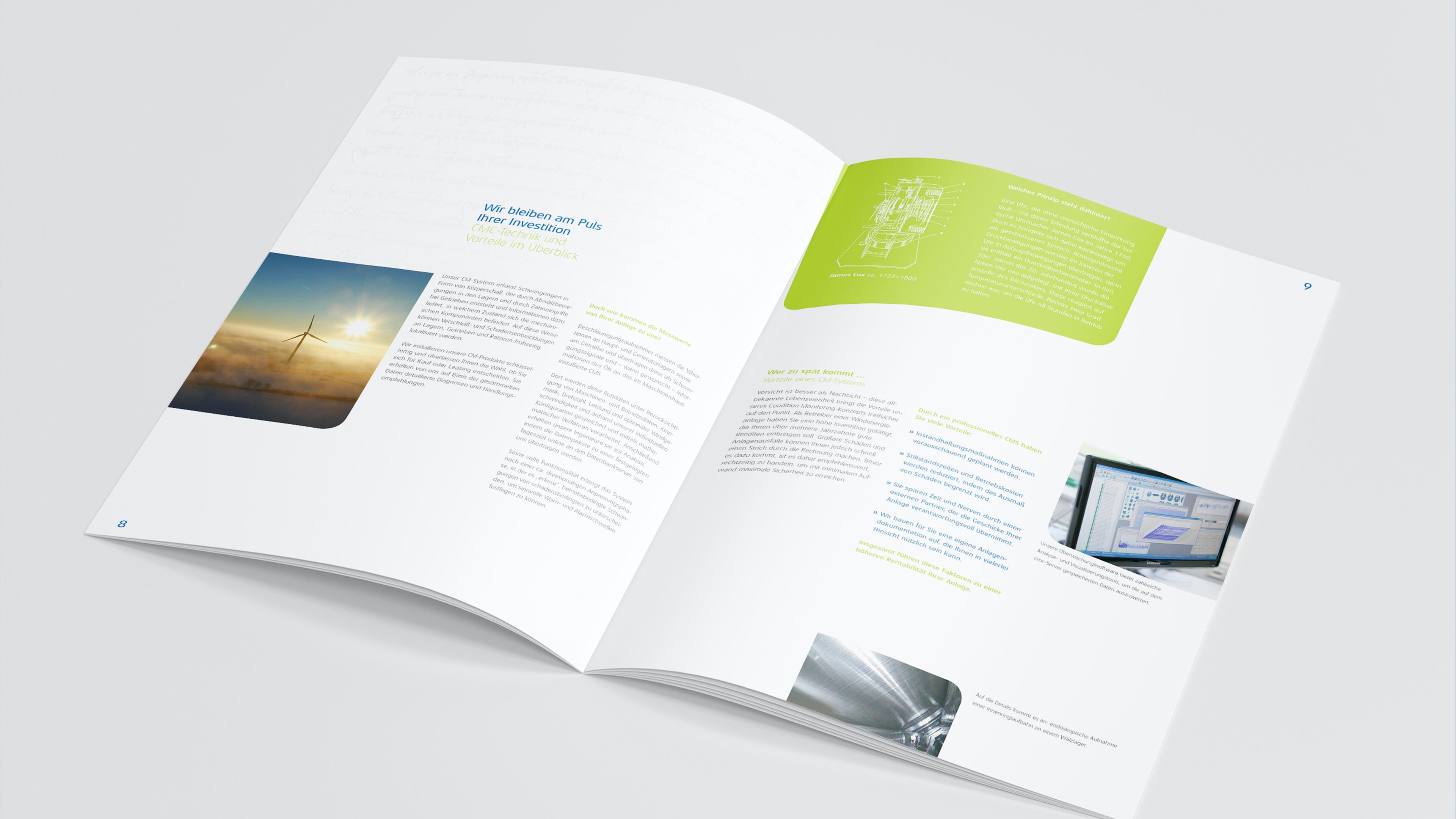 hochzwei_cmc_slider_02.jpg Doppelseite eines Magazin für cmc