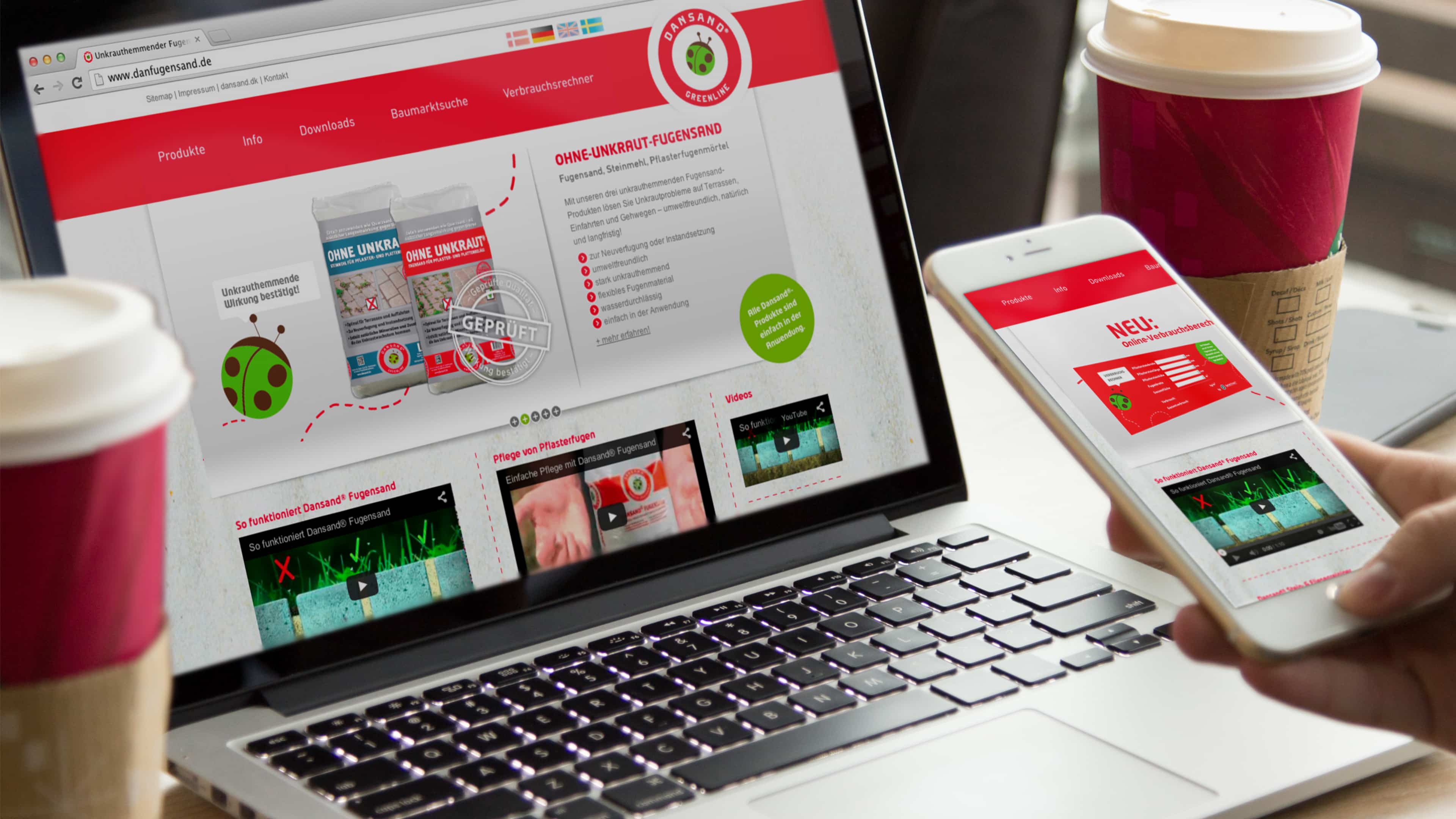 hochzwei_dansand_slider_02.jpg Smartphone und Laptop zeigen Website von DANSAND