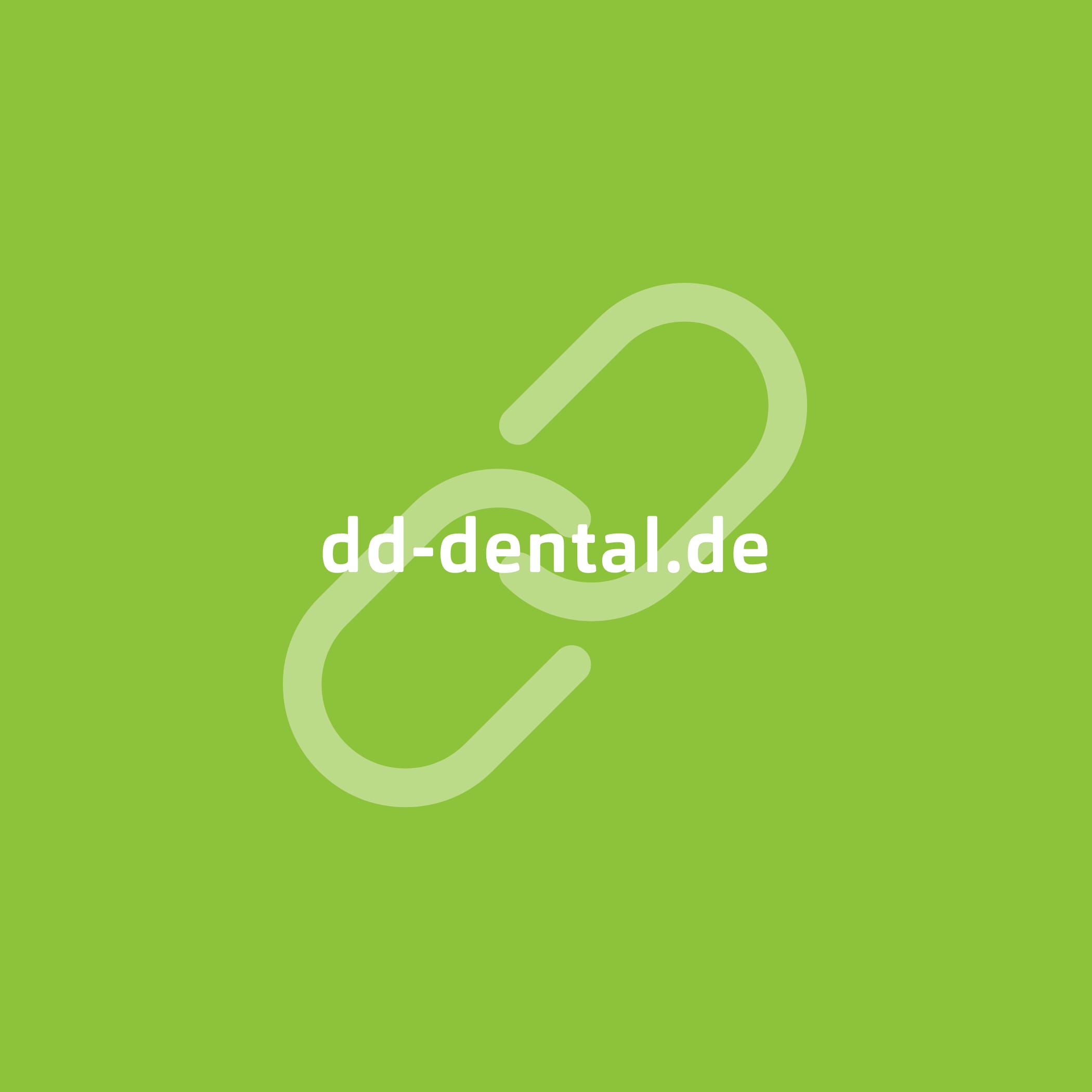hochzwei_ddd_teaser_08.jpg Weiße URL dd-dental.de vor grünem Hintergrund