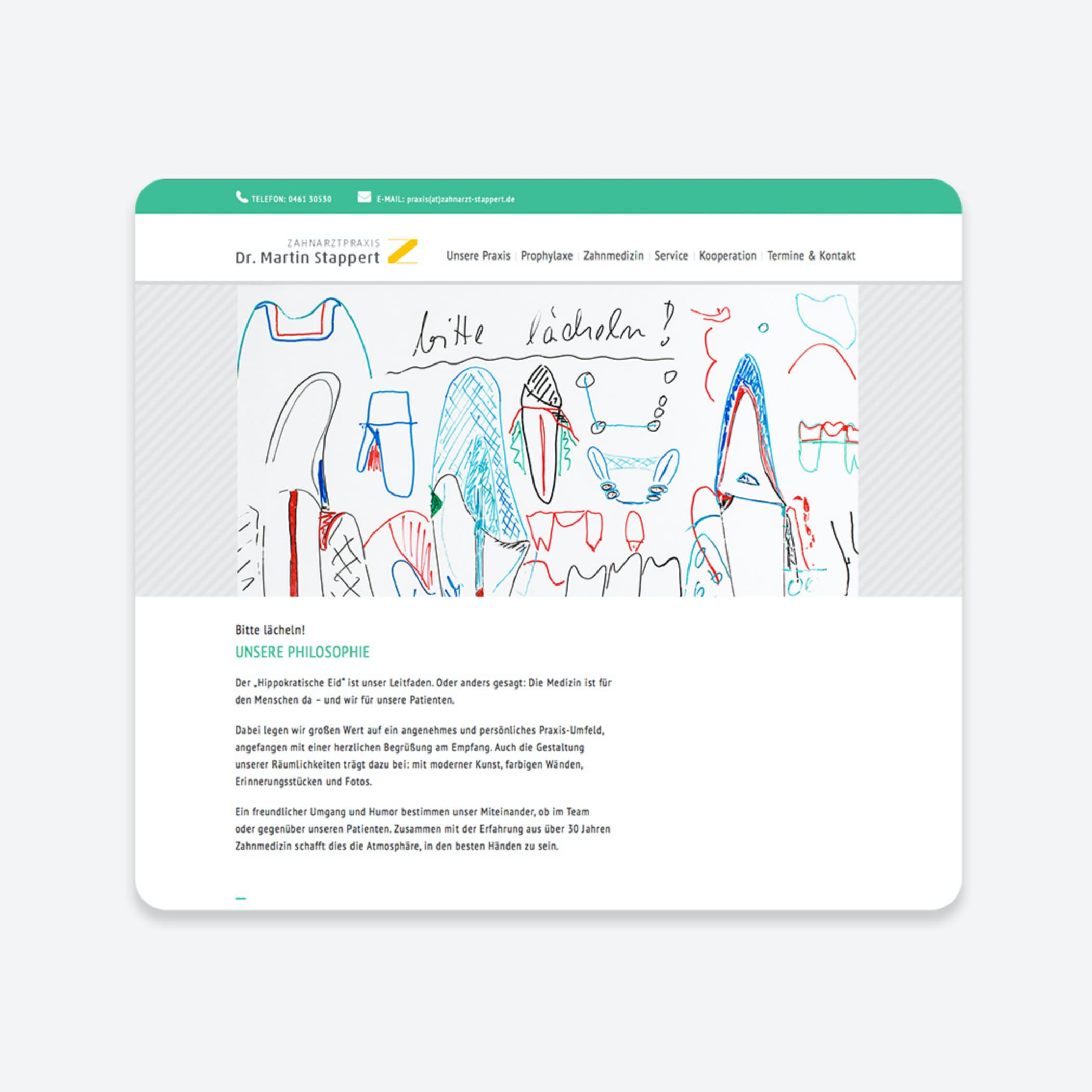 hochzwei_drms_teaser_03.jpg Screenshot der Website von Dr. Martin Stappert über deren Philosohie