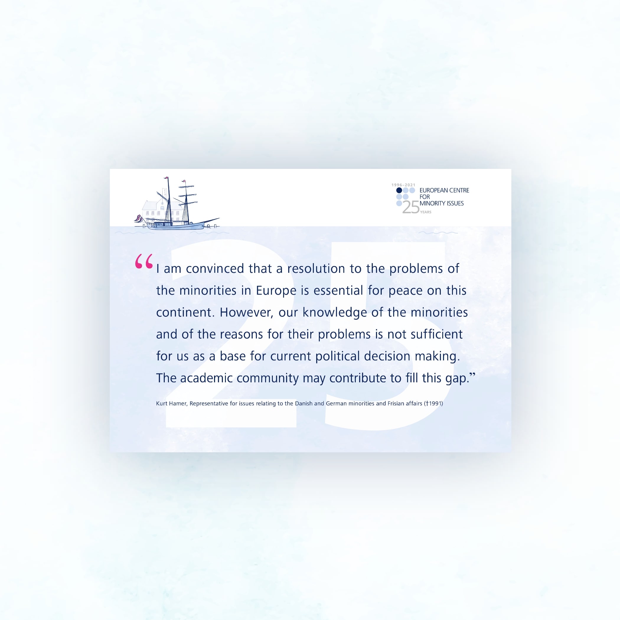 Zitat auf Website des ECMI