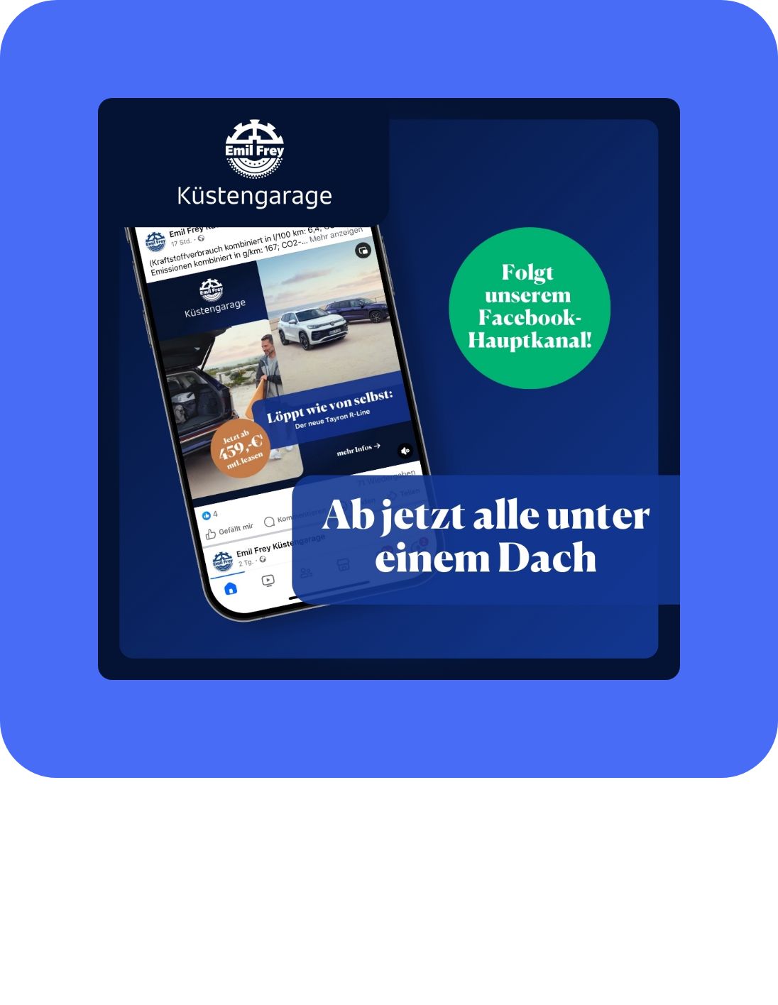 Visualisierung der Emil Fey Website