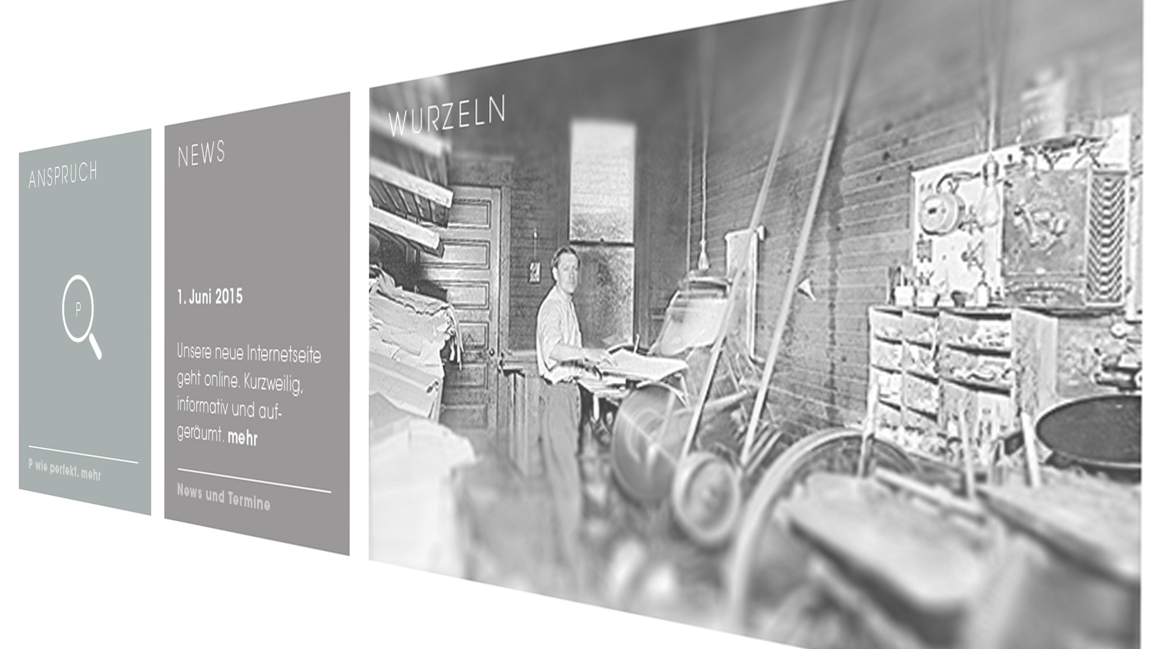 hochzwei_evdr_slider_03.jpg Graue Teaserkacheln "Anspruch, News, Wurzeln"