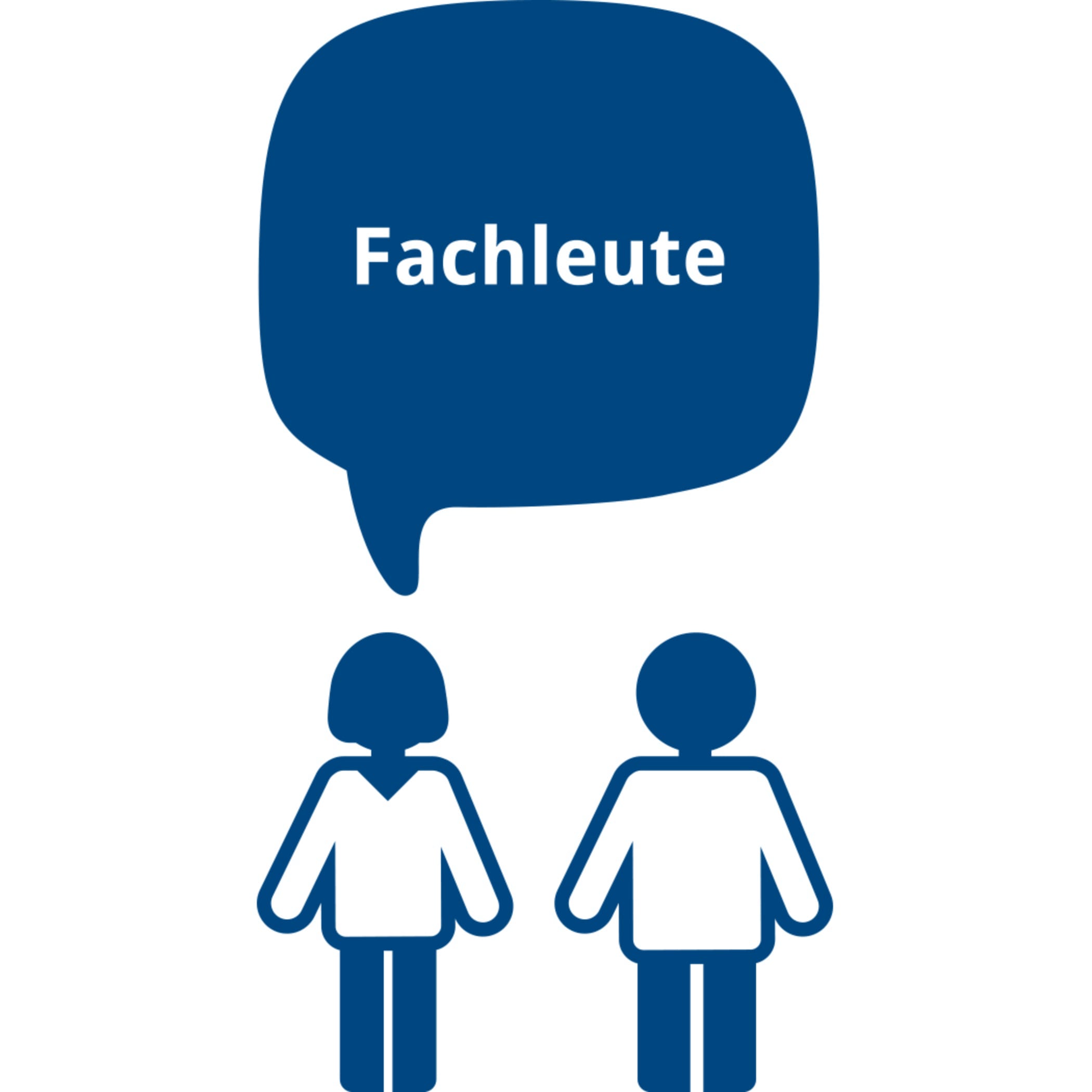 hochzwei_fknf_teaser_01.jpg Blaue Personen-Icons und Sprechblase