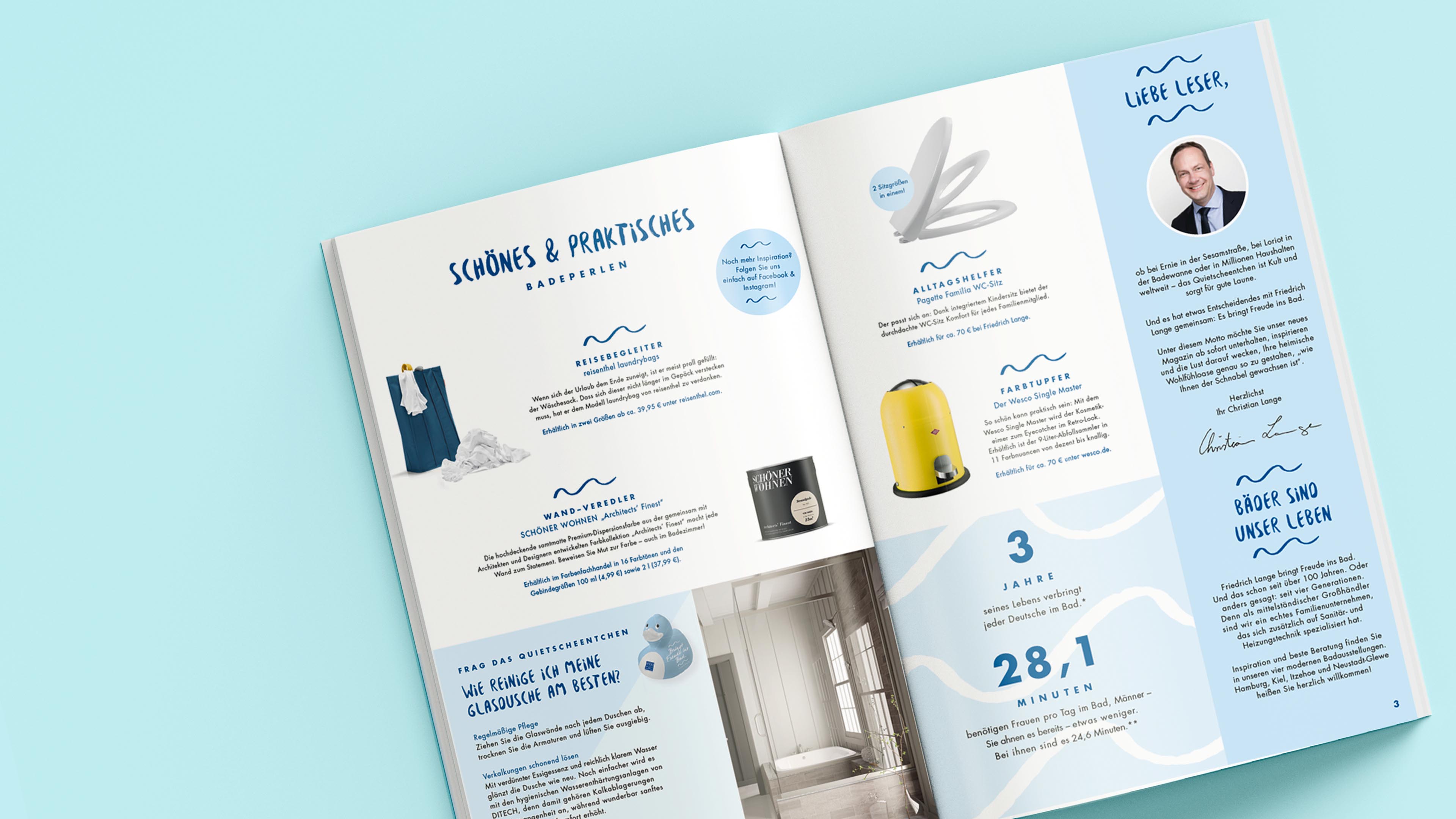 hochzwei_frla_slider_02.jpg Doppelseite in weiß-hellblau mit Badutensilien und Text