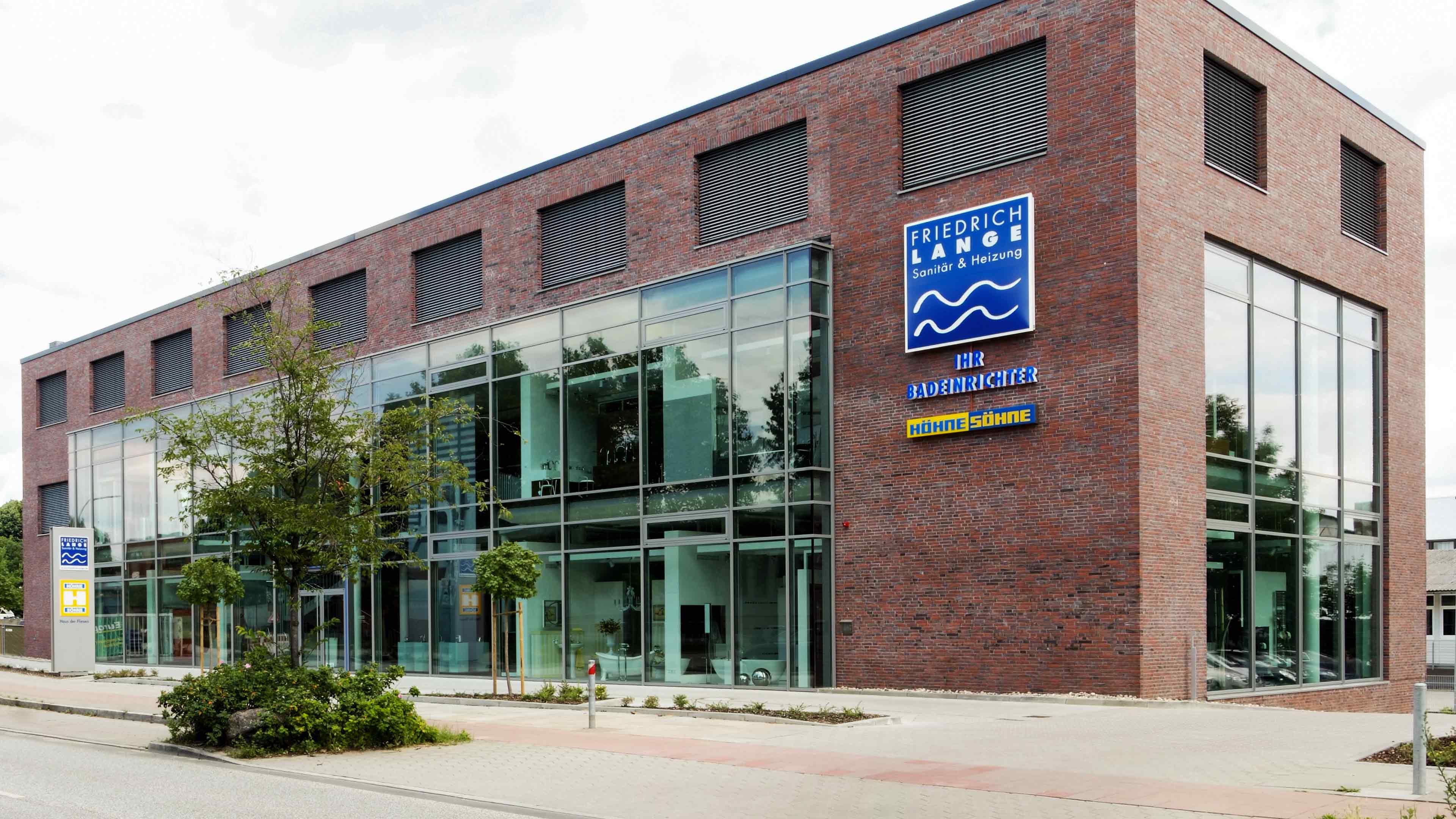 Rotes Backsteingebäude von Friedrich lange 