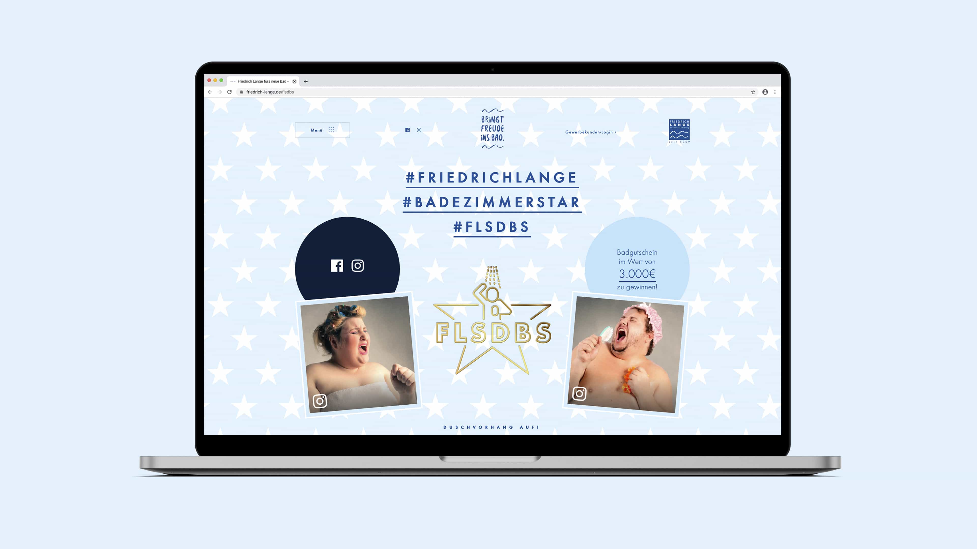 Ein Gewinnspiel von Friedrich Lange auf der Hoempage