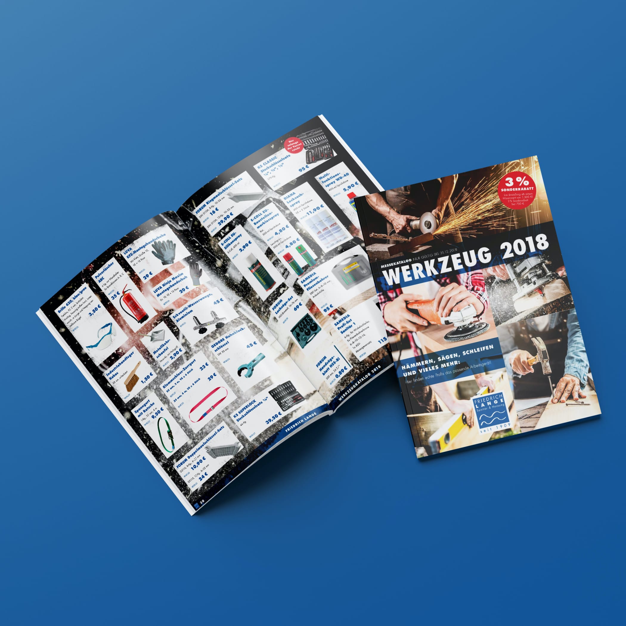 hochzwei_friedrichlange_teaser_06.jpg Aufgeklappter Messekatalog von Friedrich Lange