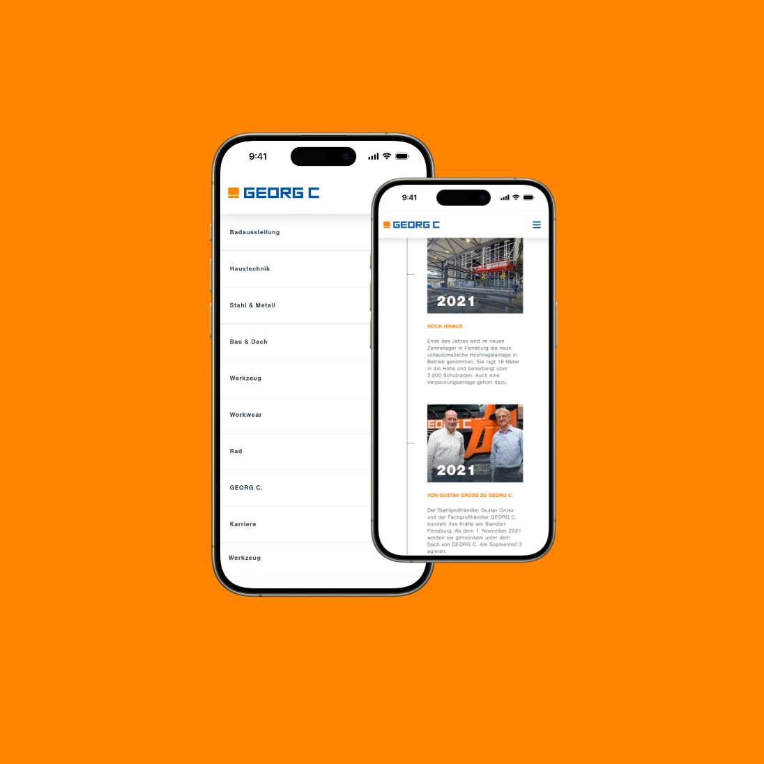 h2_gch_teaser_06.jpg Die neue Georg C-Seite in der mobilen Version