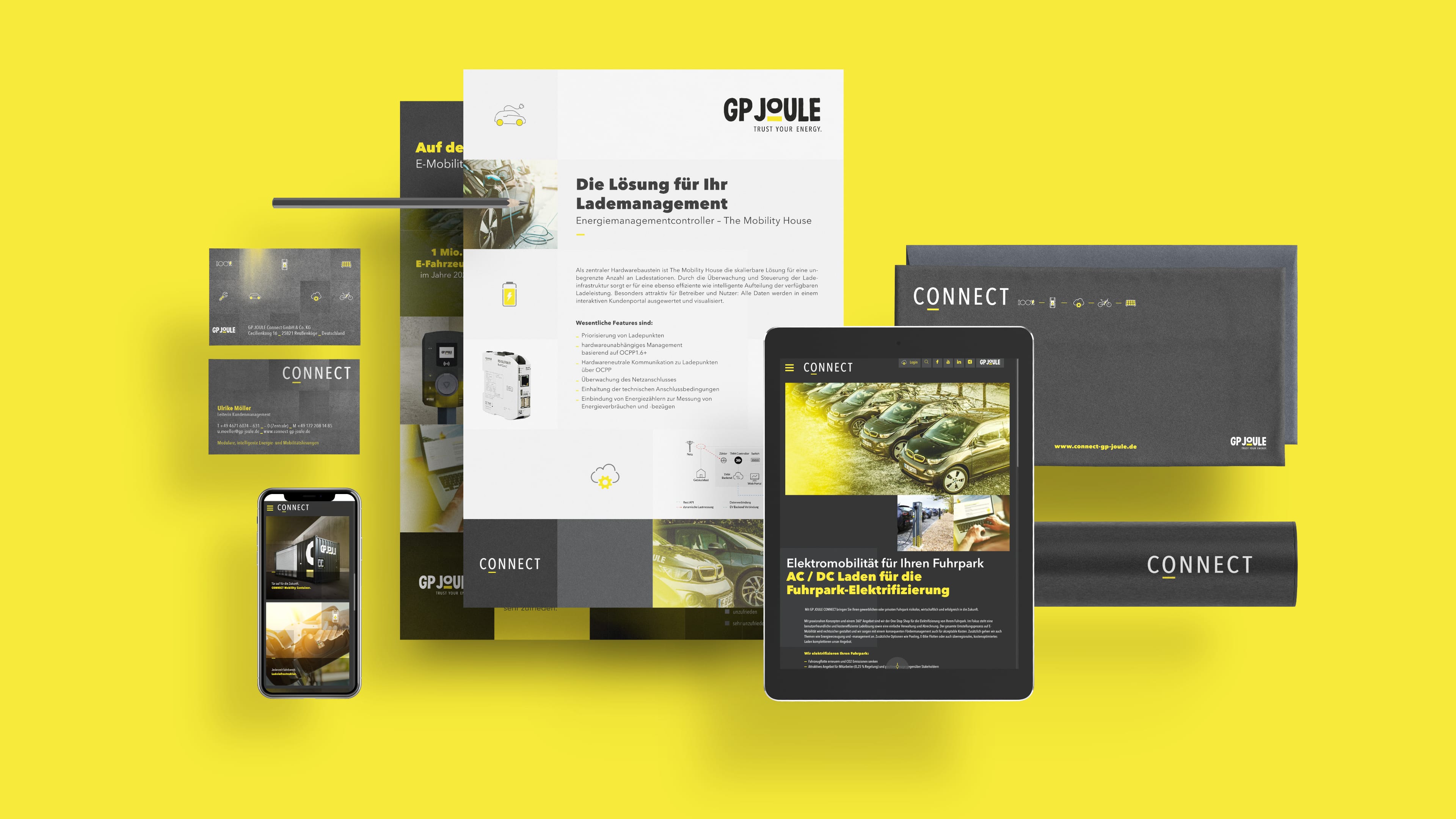 Ausschnitte aus der GP Joule Internetseite